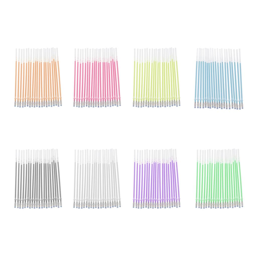 3x20 Pieces 1mm Colorful  Ink Gel Pen Refills for Drawing Blue