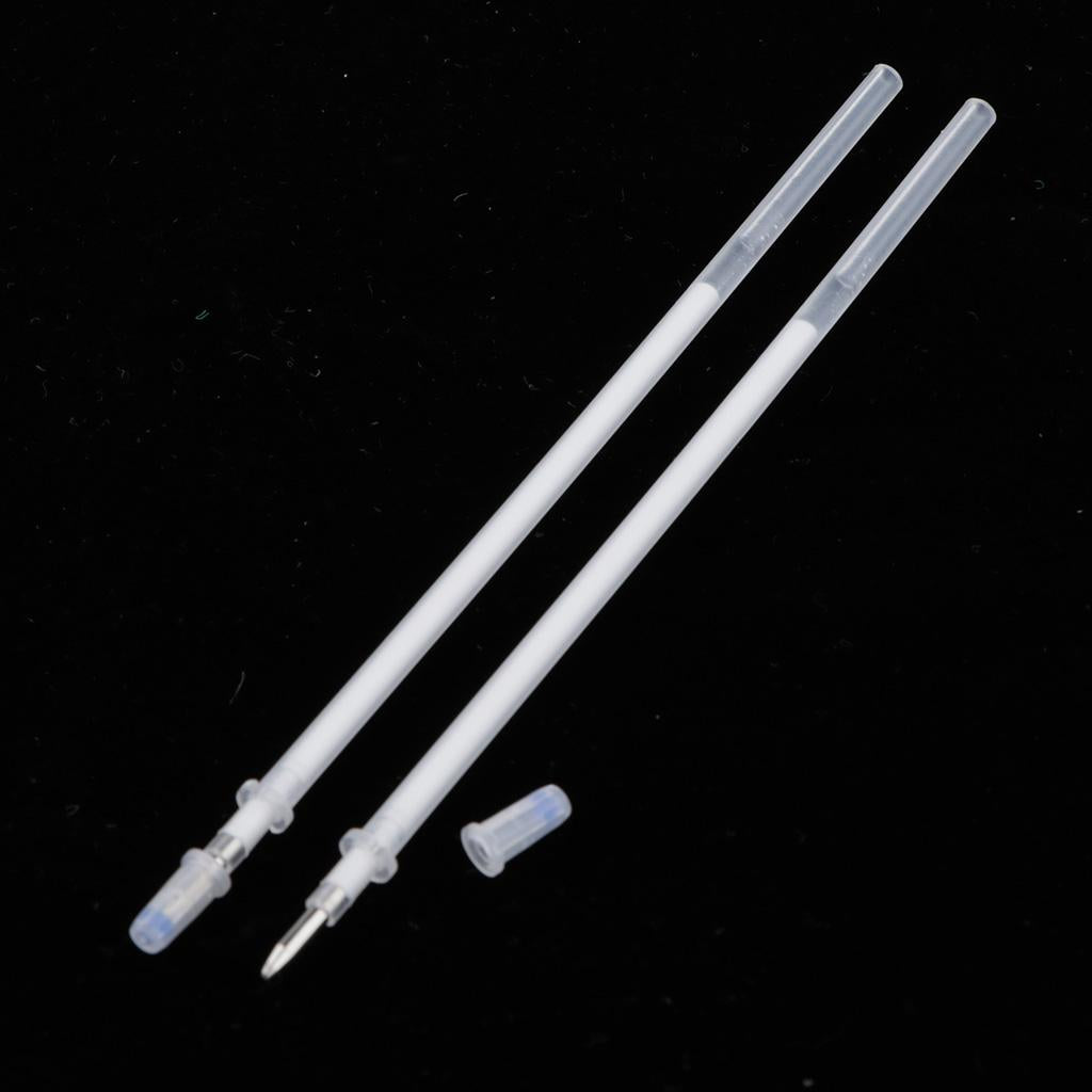 2x20 Pieces 1mm Colorful  Ink Gel Pen Refills for Drawing White