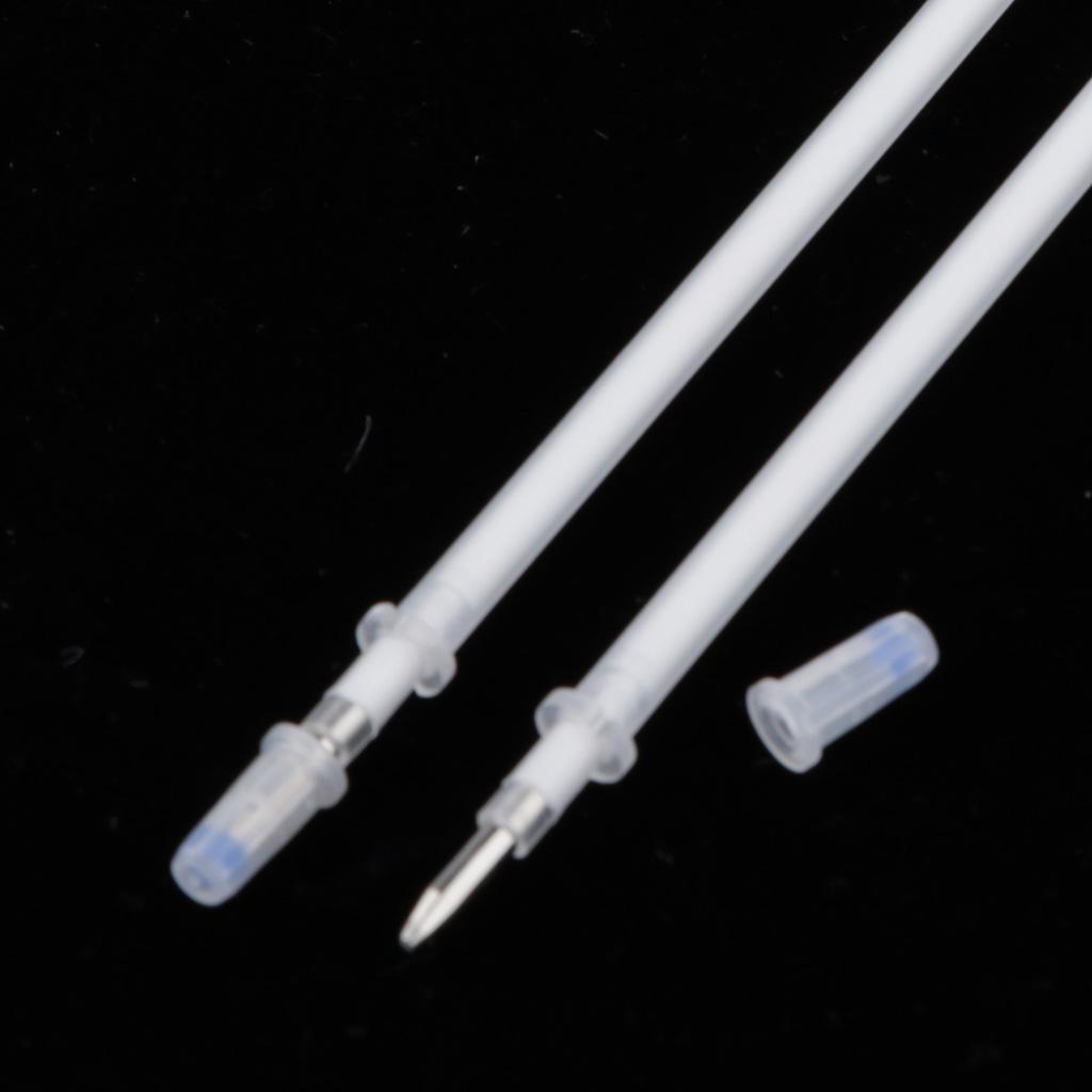 3x20 Pieces 1mm Colorful  Ink Gel Pen Refills for Drawing White