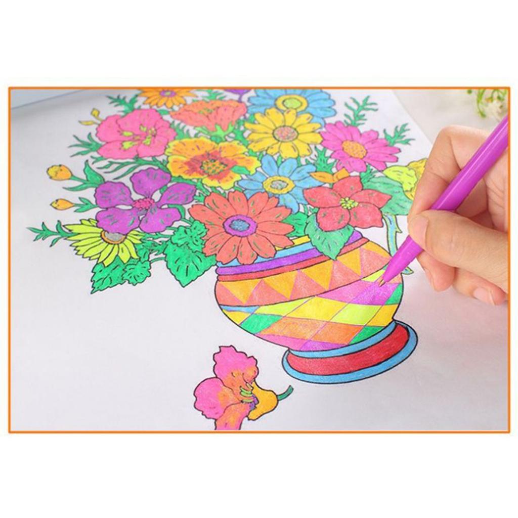 3x20 Pieces 1mm Colorful  Ink Gel Pen Refills for Drawing White