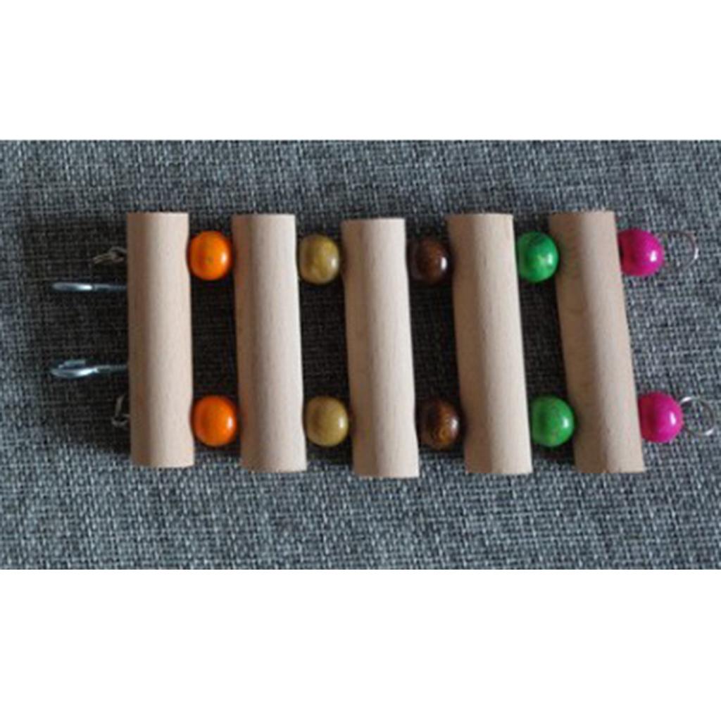2x20 Pieces Round Wooden Stick DIY Unfinished Wood Crafts Making 7x1cm
