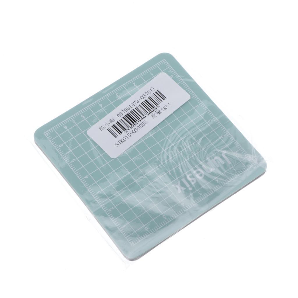 3x8x8cm Size Professional Cutting Mat Mint green	