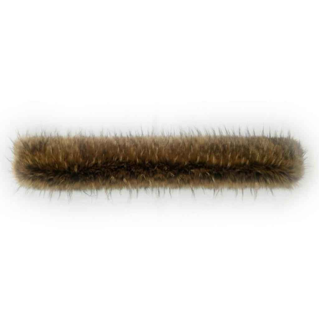 Faux Fur Collar Scarf Female Thick Jacket Sweater Long Clothes Accessory