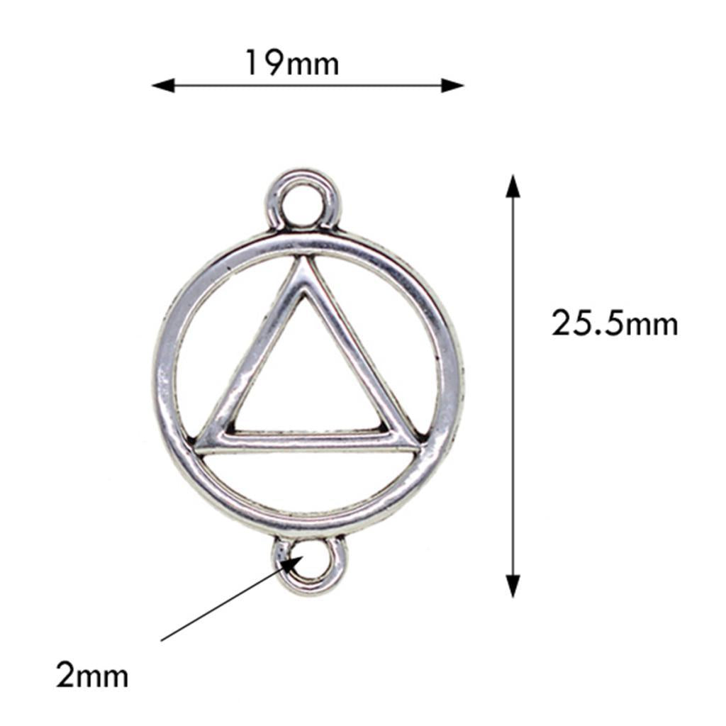 4x50pcs Celtic Spacer Loose Pendants Charms for Necklace Jewelry DIY Crafts
