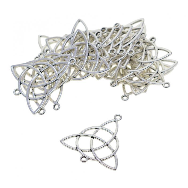 2x20   Celtic Knot Necklace Bracelets Pendant DIY Jewelry Making Charms