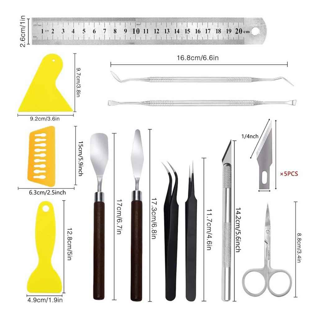 Craft Vinyl Weeding Tools Set Basic for Cricut Cameos Silhouttes Card Making