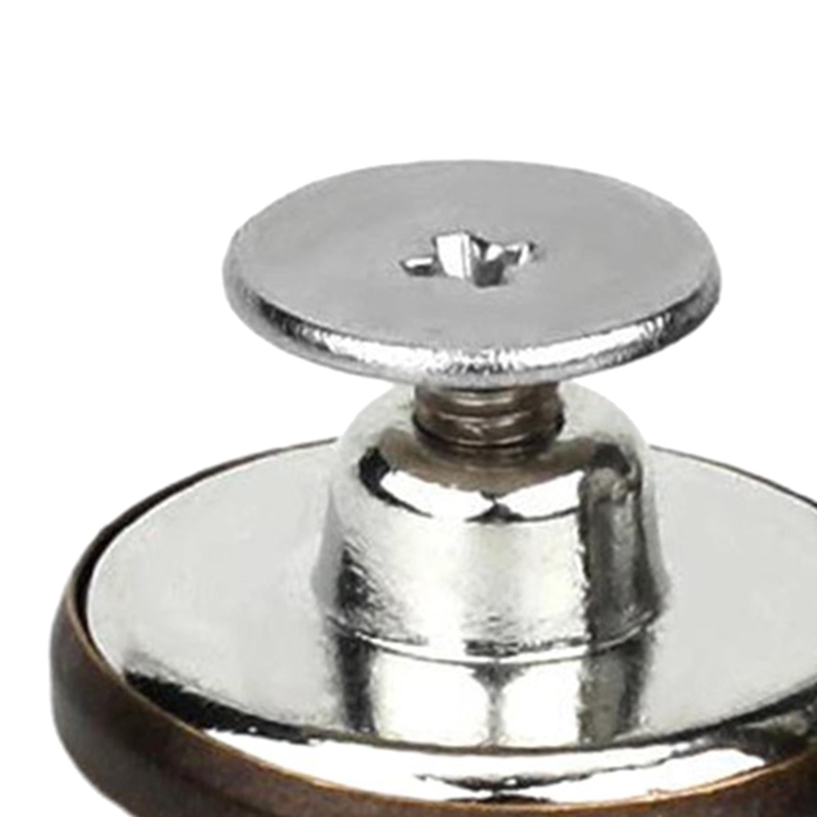 5x3PCS Detachable Jean Buttons Removable Reduce Waist Size for Cowboy Clothing Bronze Classic