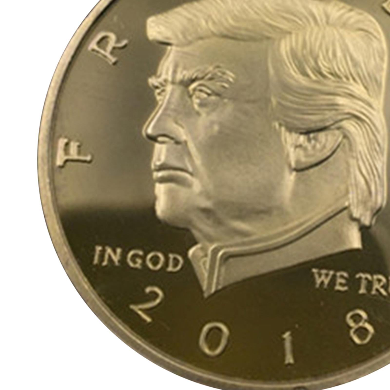 6xDonald Trump The 2ND Amendment Will Never be Repealed Commemorative Coin