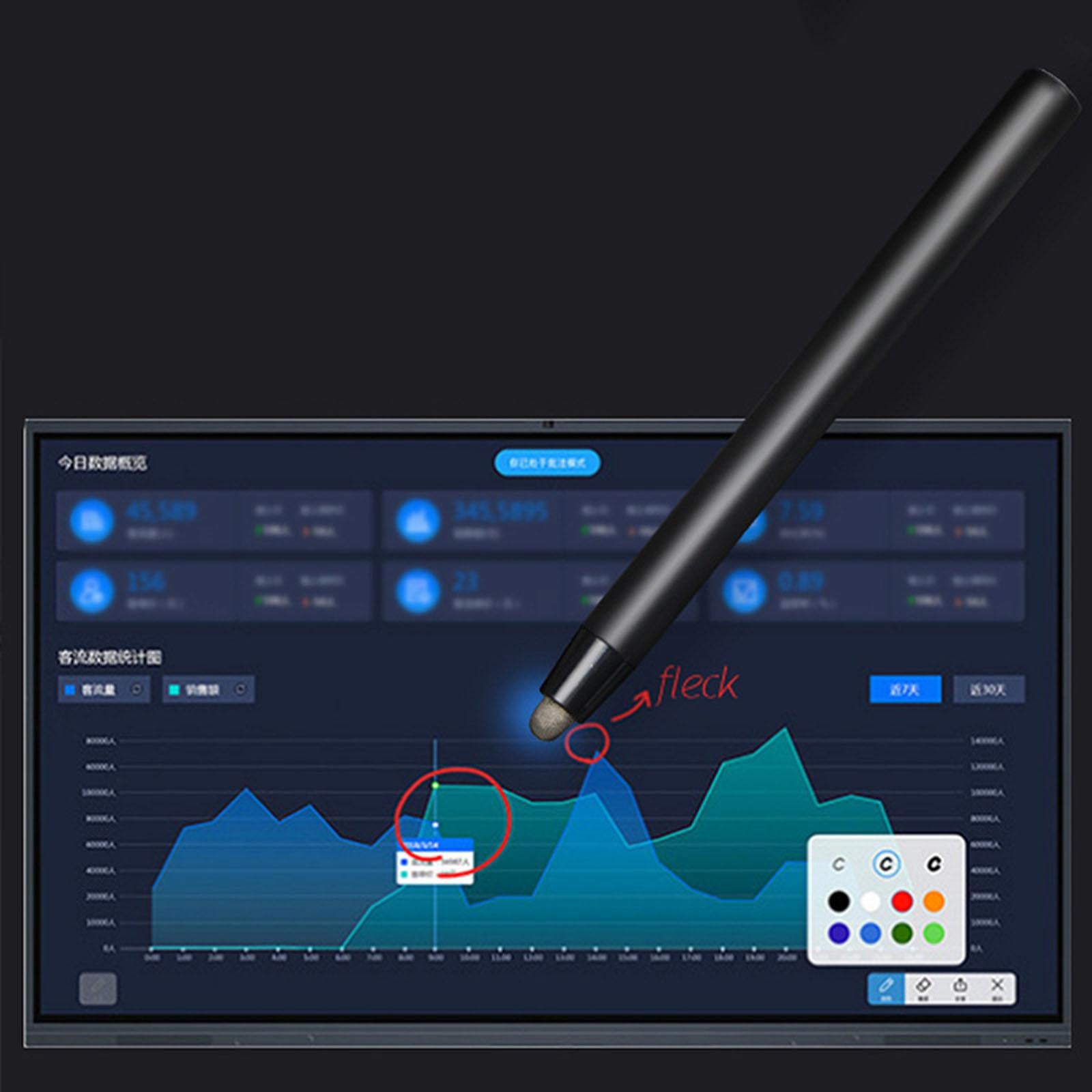 4xExtendable Pointer Pointing Point Stick PPT Electric Whiteboard Hand Pointer