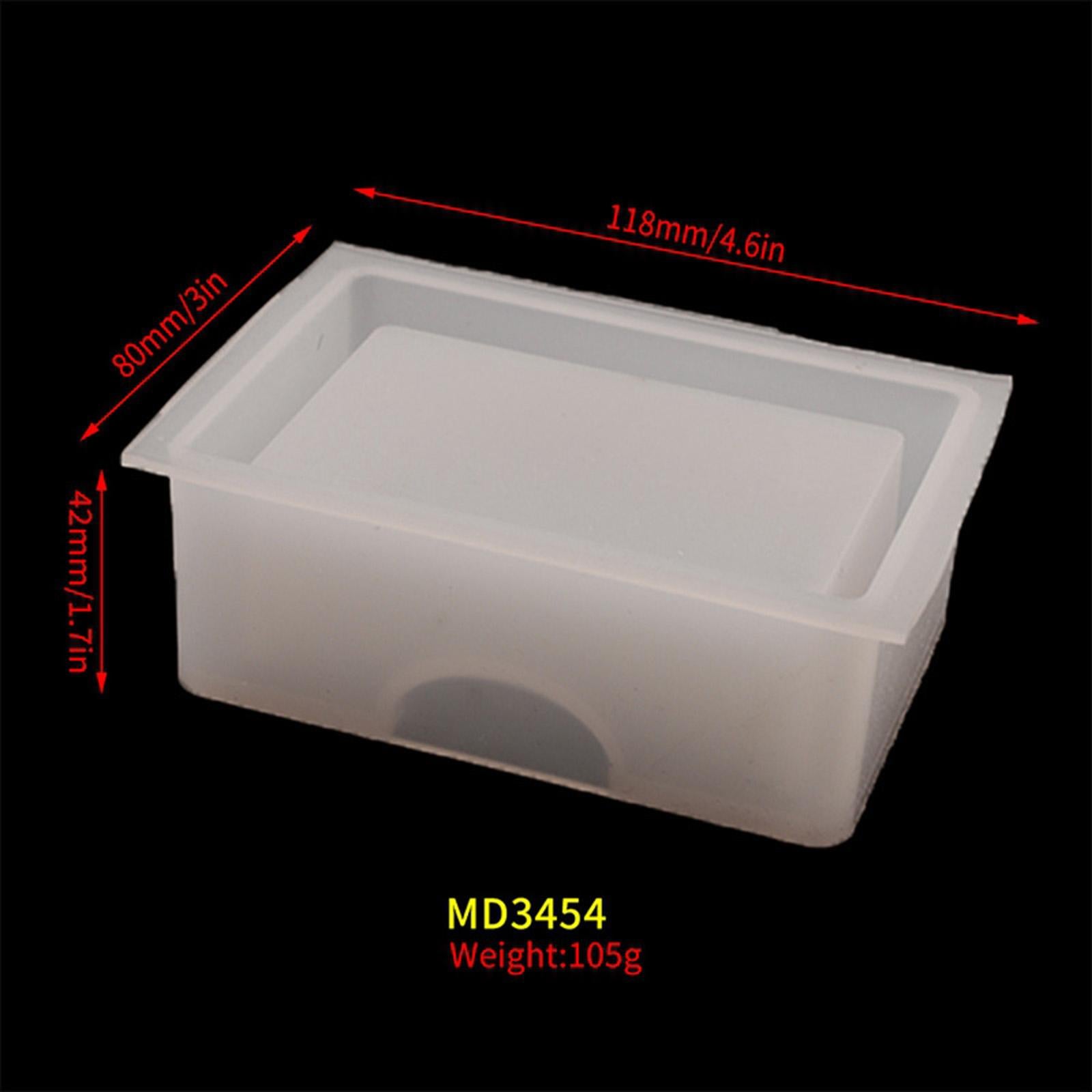 9cm Resin Casting Coaster Mold with Holder Mold for DIY Epoxy Resin Coasters Square
