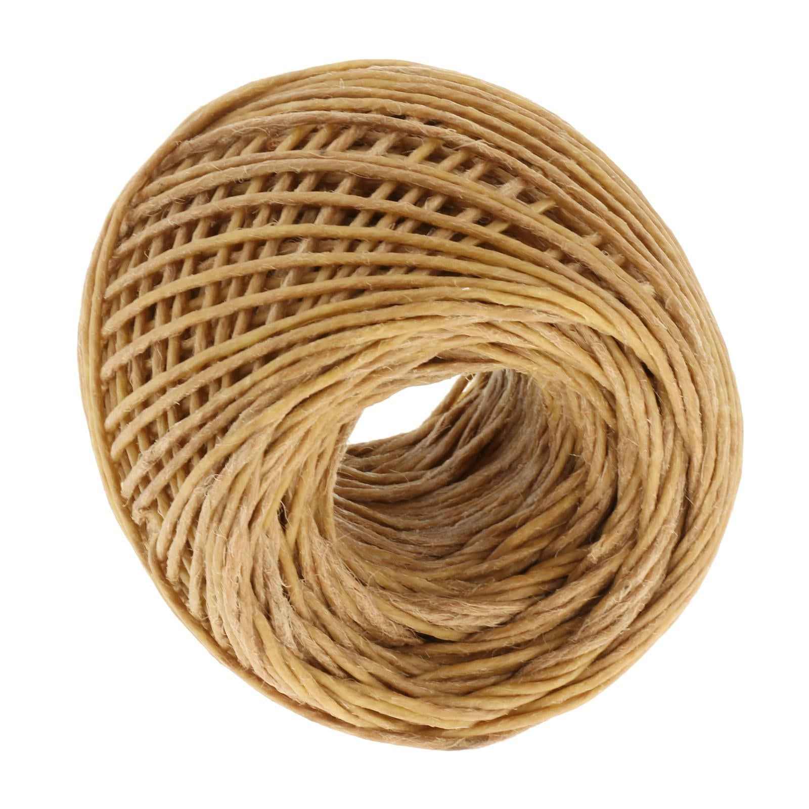 200ft Premium Candle Wick Natural with Beeswax Coating Organic Craft Rope