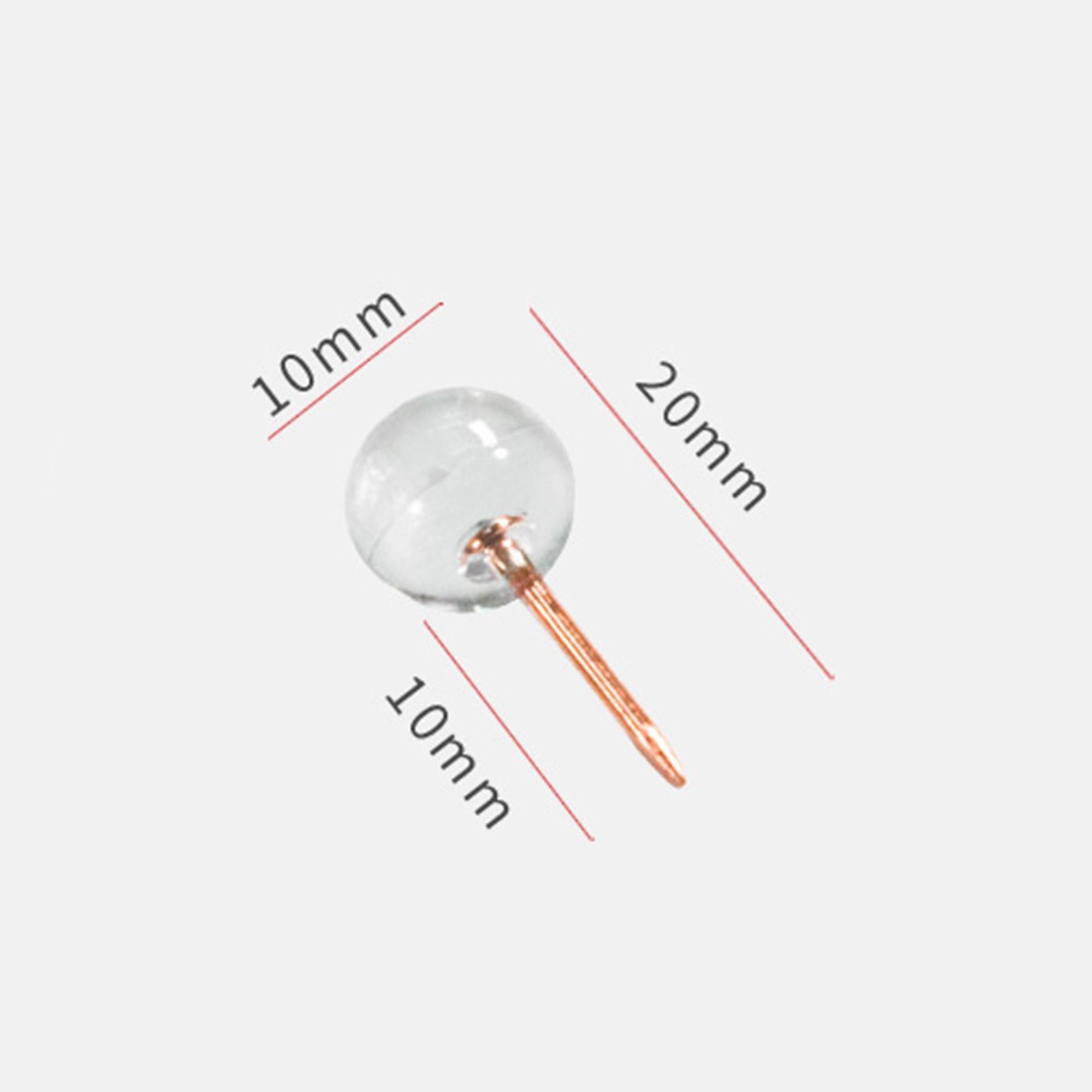 3xMap Push Pin Posters Hanging Stainless Steel Point Fabric Marking Map Tacks
