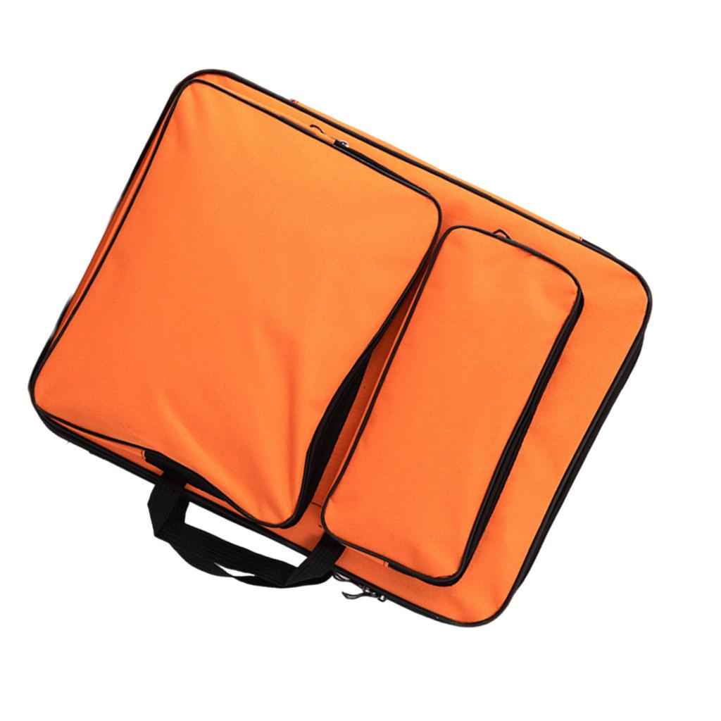 Water Proof A3 Portfolio Case Artist Art Supplies School Bag Student Zipper