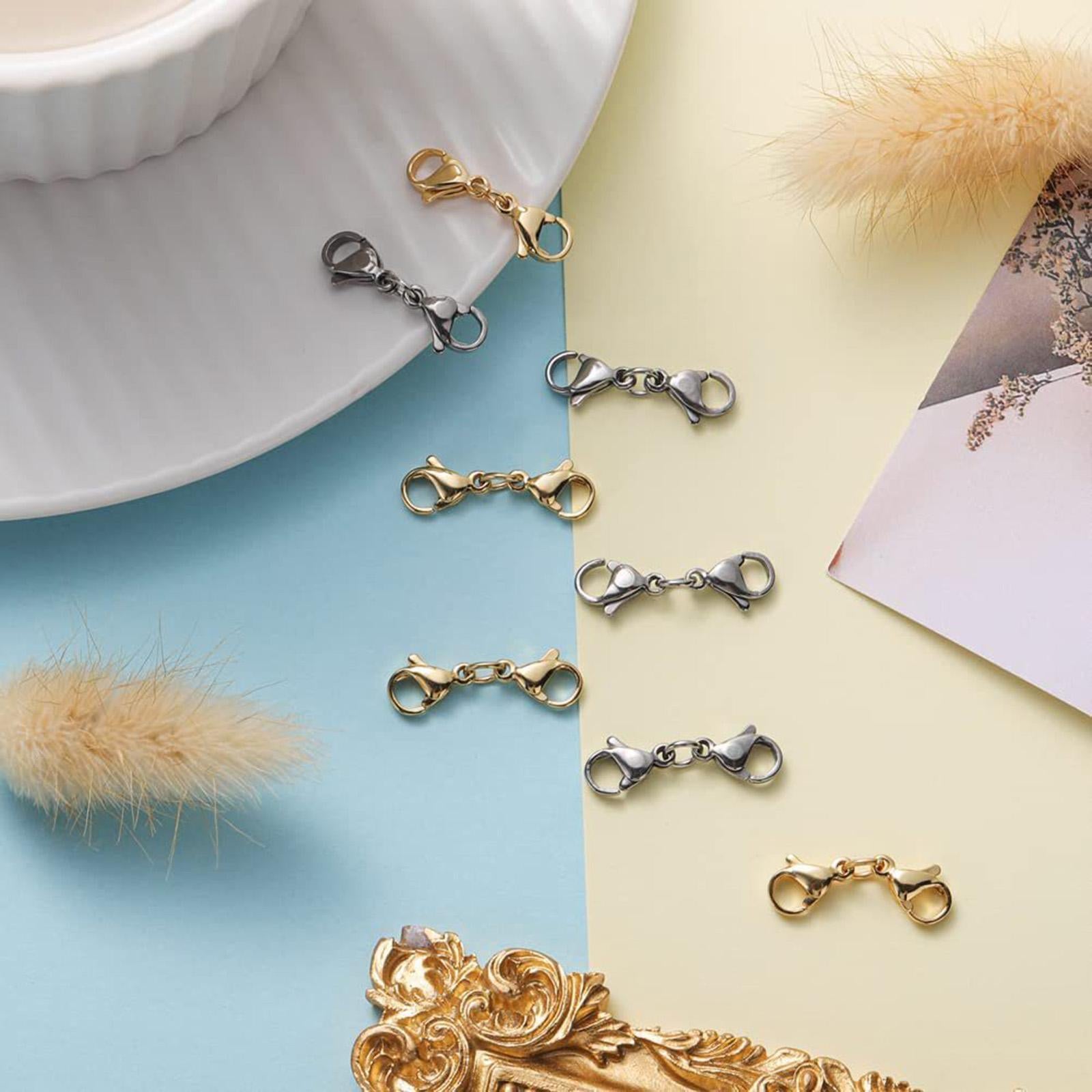 8x Alloy Lobster Clasps Claw Jewelry Making for Keyring Necklace 23mm