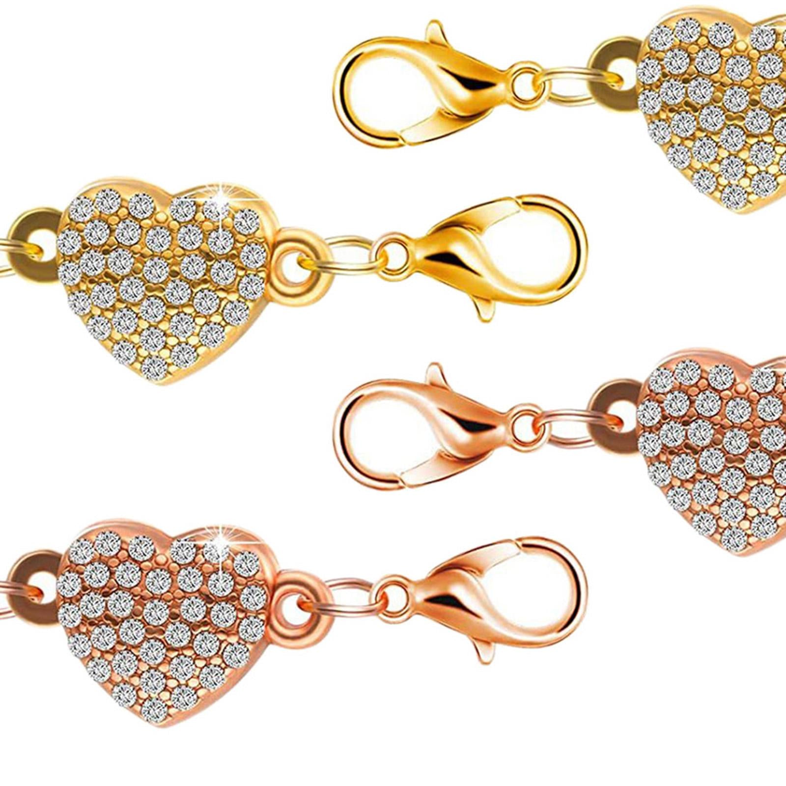 8x Alloy Lobster Clasps Claw Jewelry Making for Keyring Necklace 41x11mm