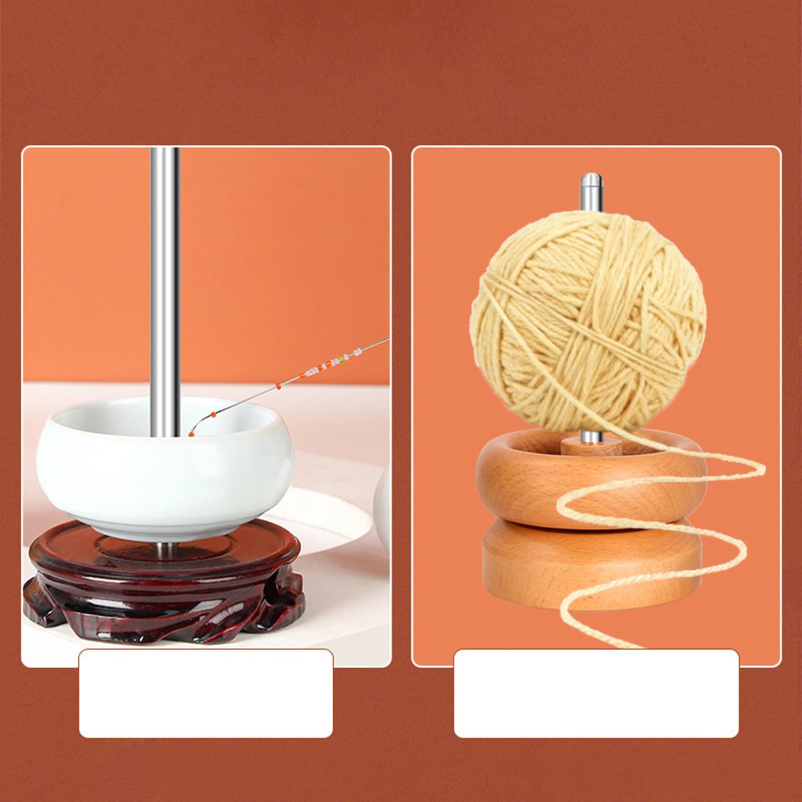 Bead Bowl Loom Kit Stringing Beads Quickly Bead Spinner for Manual DIY Arts