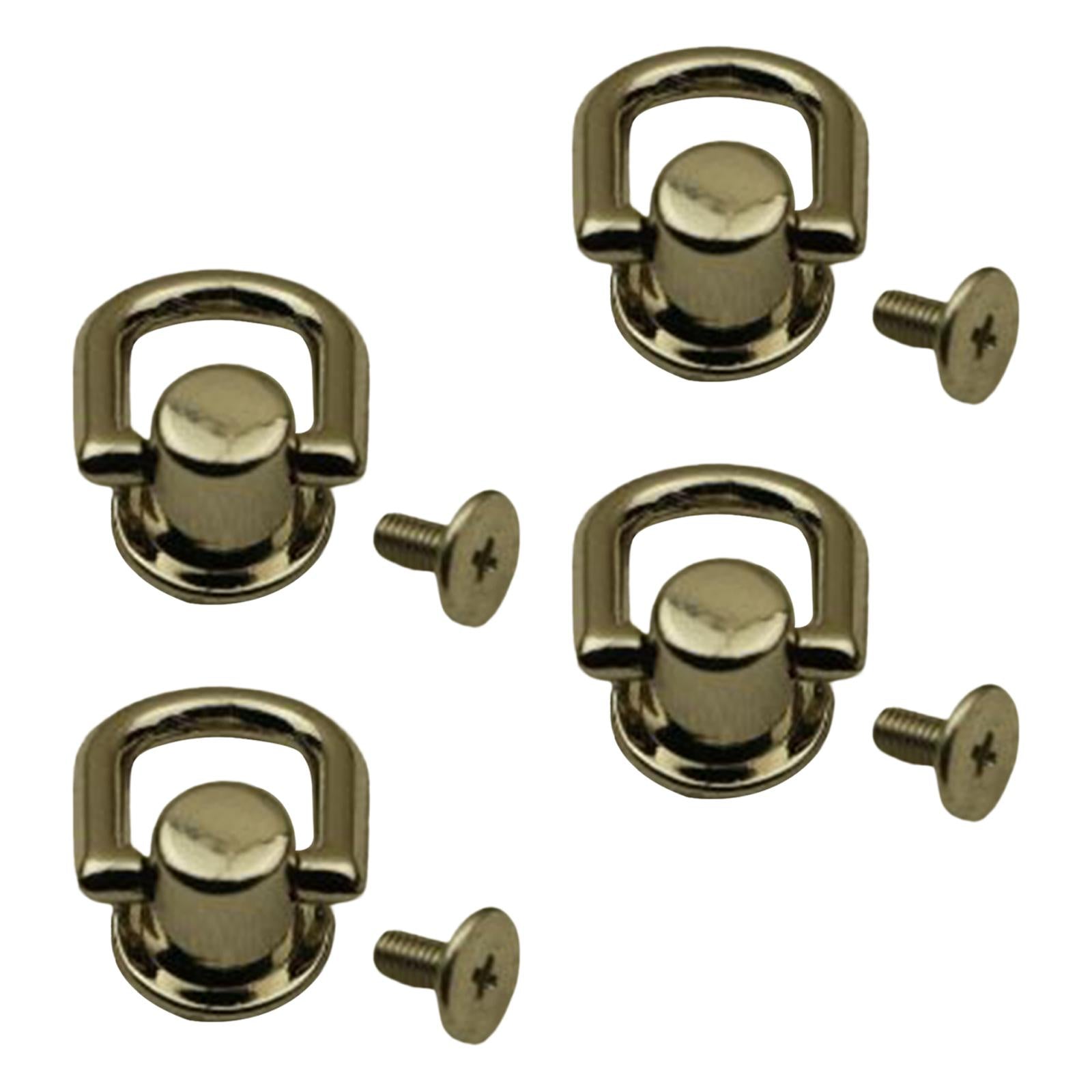 2x4x Metal Bag Side Anchors Purse Making Buckles Hooks Clasps Copper