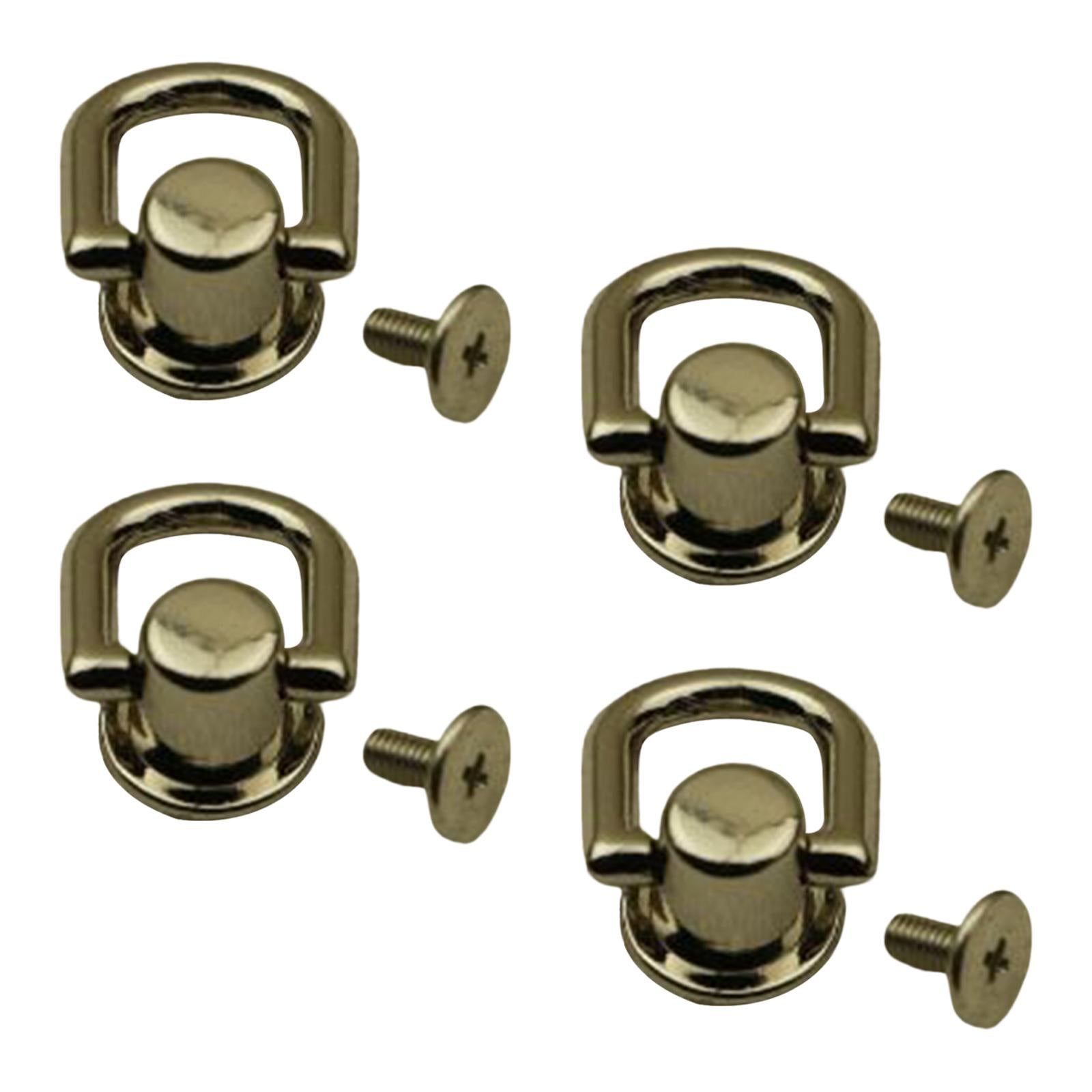2x4x Metal Bag Side Anchors Purse Making Buckles Hooks Clasps Copper