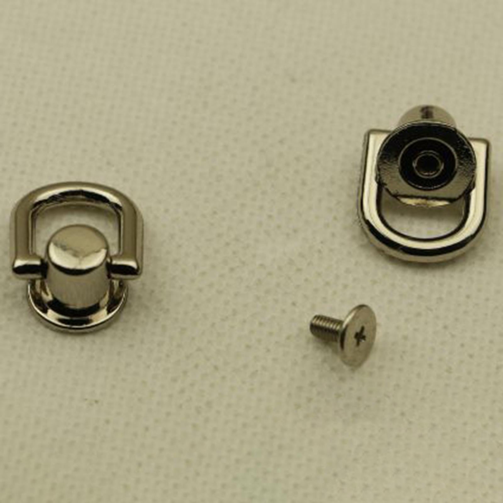 2x4x Metal Bag Side Anchors Purse Making Buckles Hooks Clasps Copper