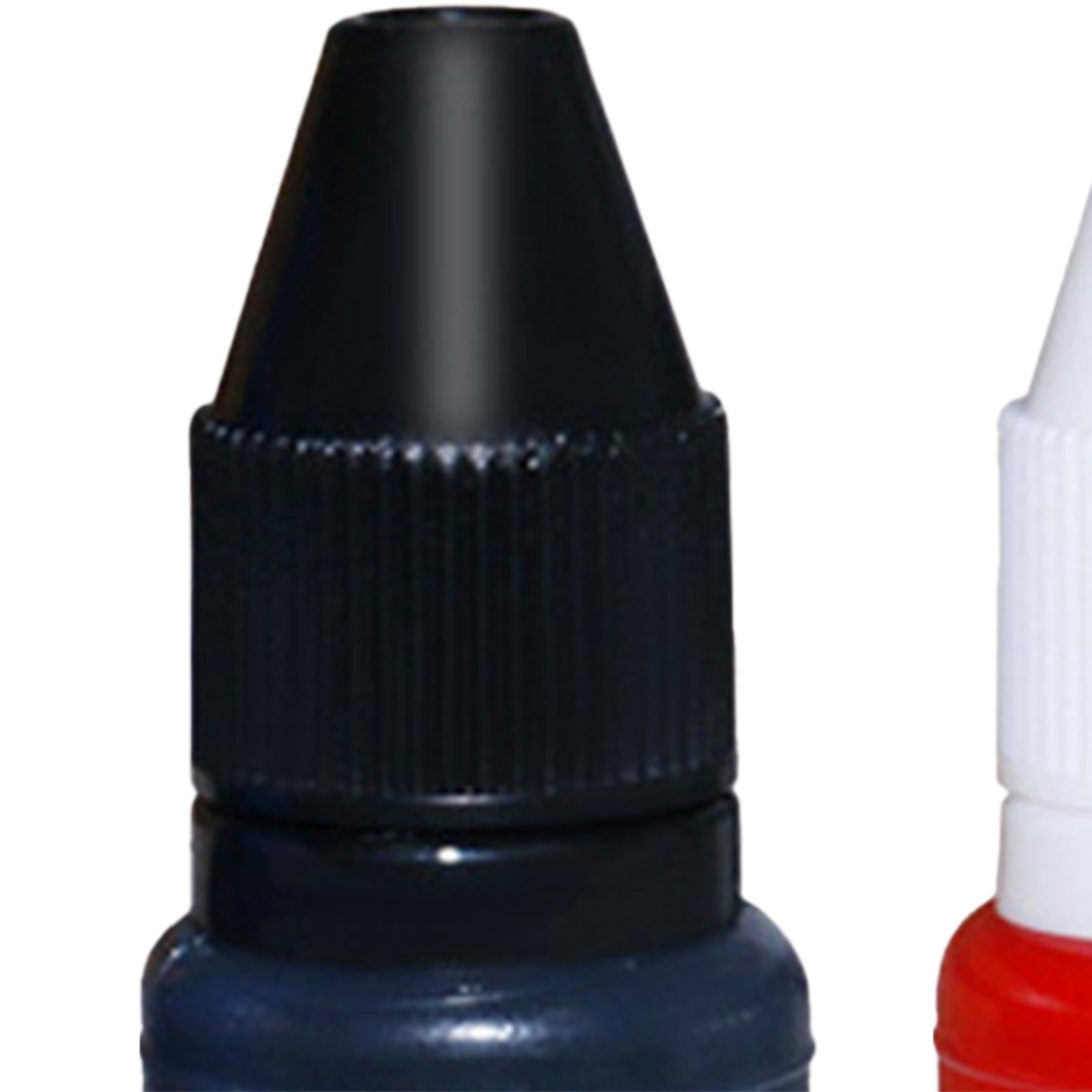4x10ml Premium Stamp Refill Ink Bright Color Inking Stamp Oil