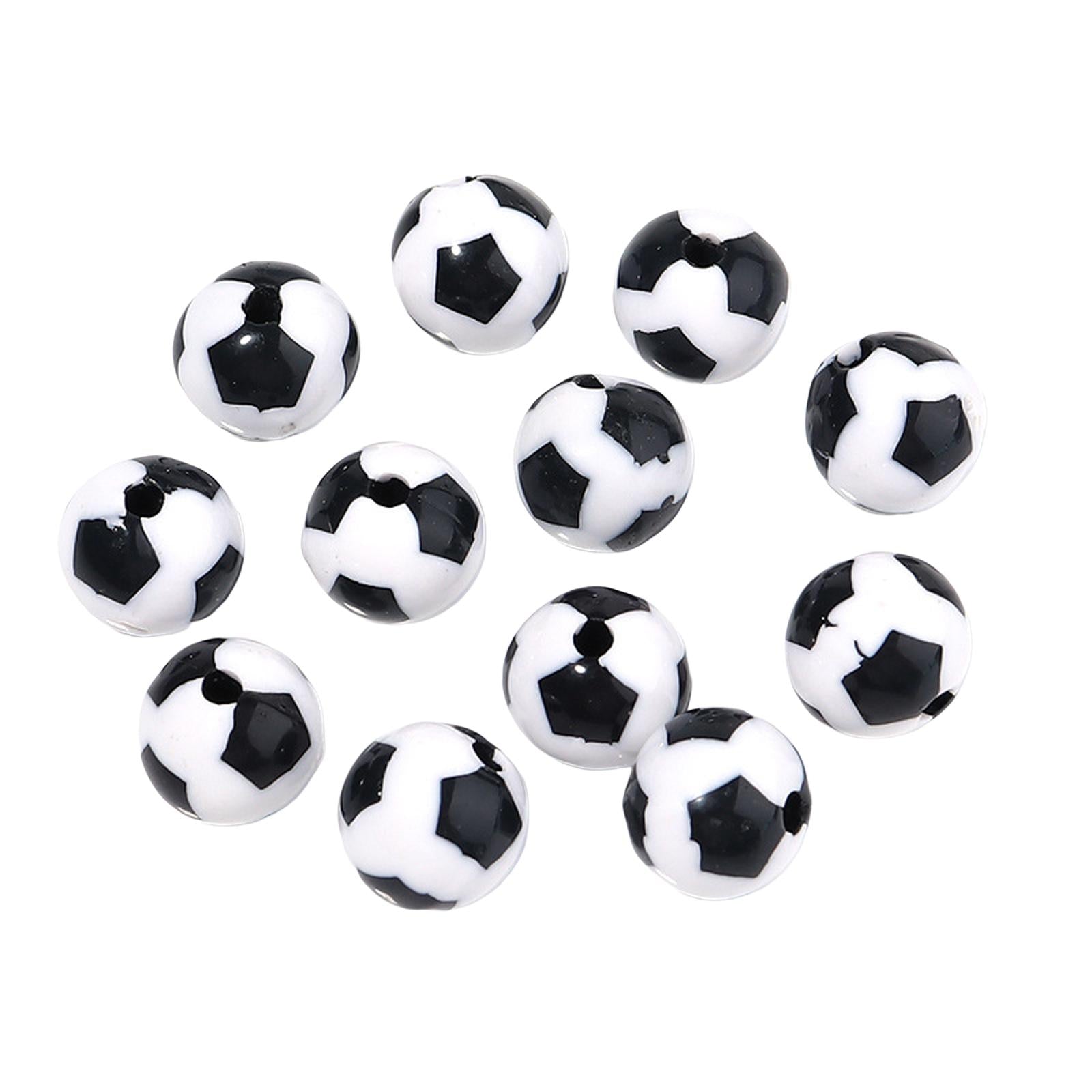 4xSports Beads Loose Spacer Beads for Necklace Bracelet Jewelry Making 30pcs