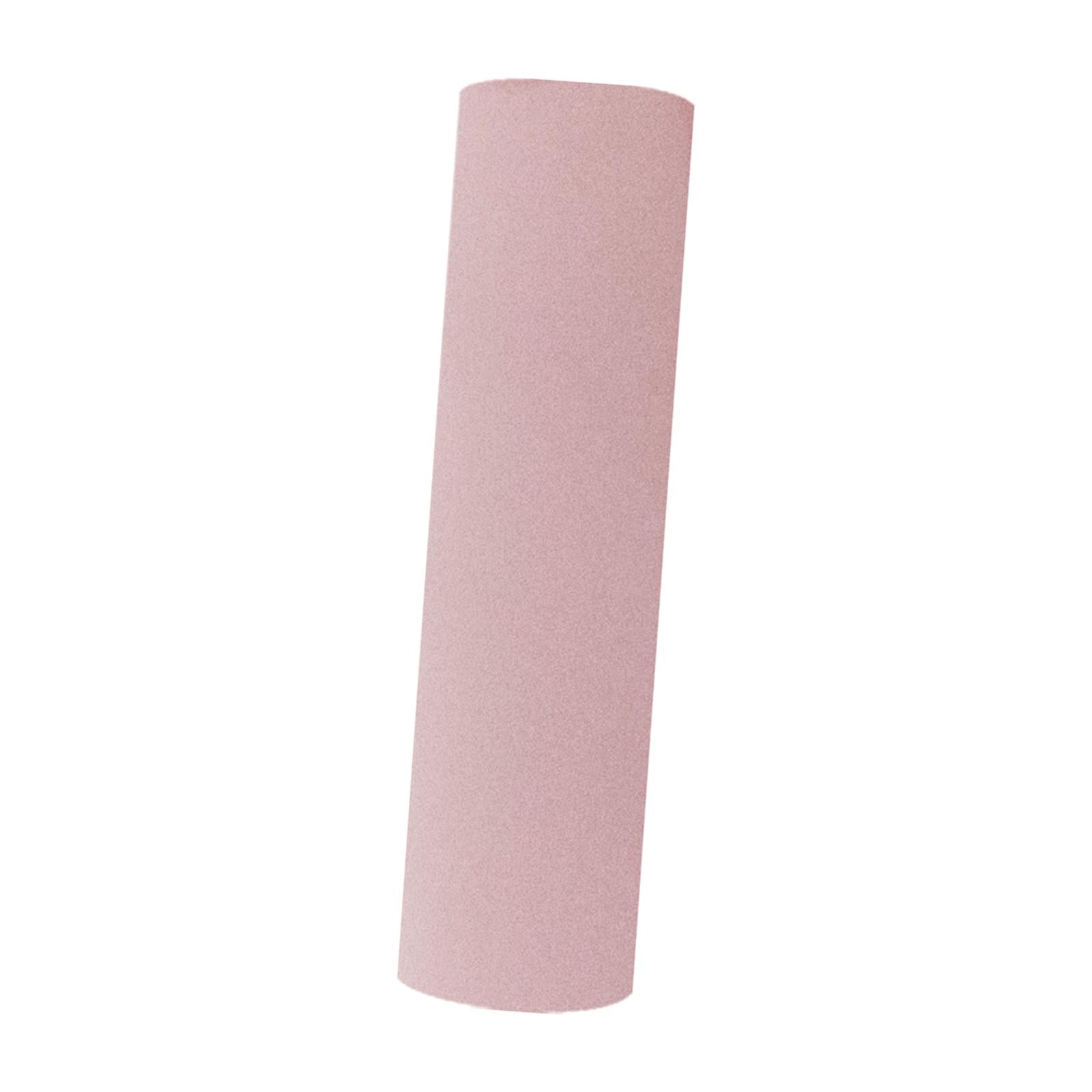 2xHeat Transfer Vinyl Sheet Iron On for DIY Clothes and Other Fabric Bags Decoration Pink