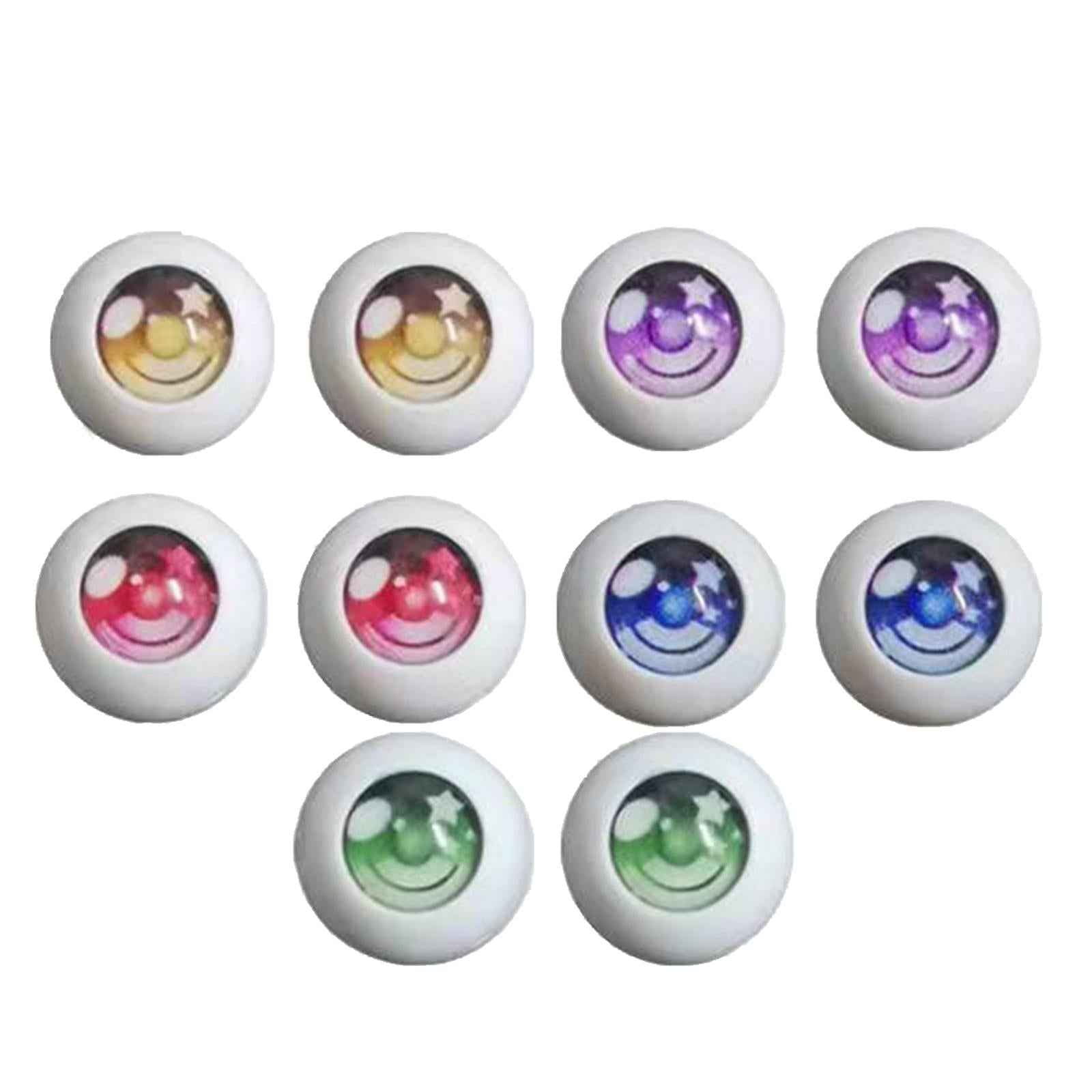 10Pcs Googly Eyes Doll Toys Making Stuffed Animal Puppet Supplies Kids 10mm