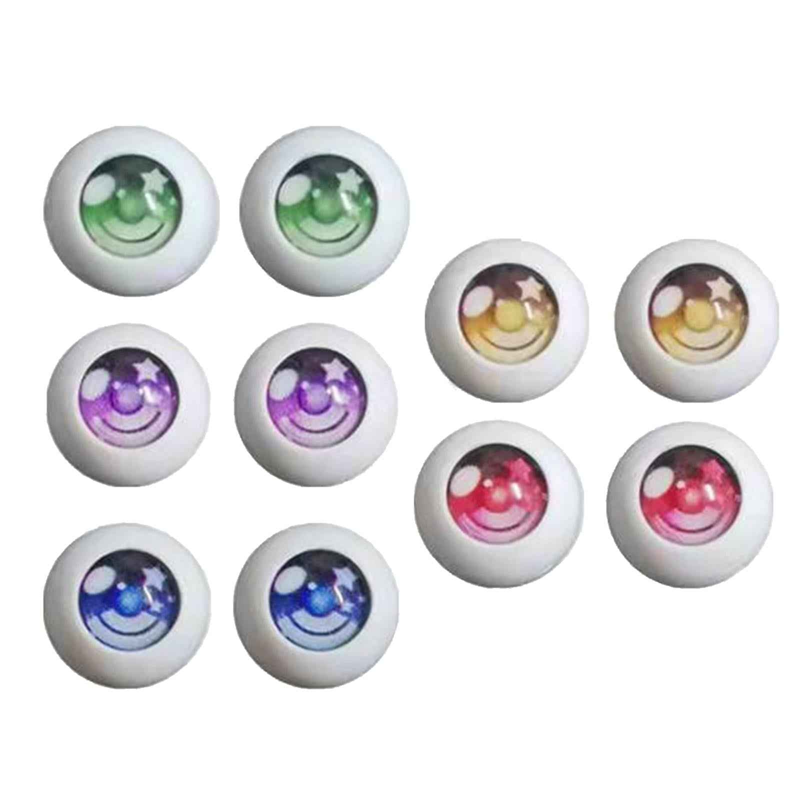 10Pcs Googly Eyes Doll Toys Making Stuffed Animal Puppet Supplies Kids 10mm