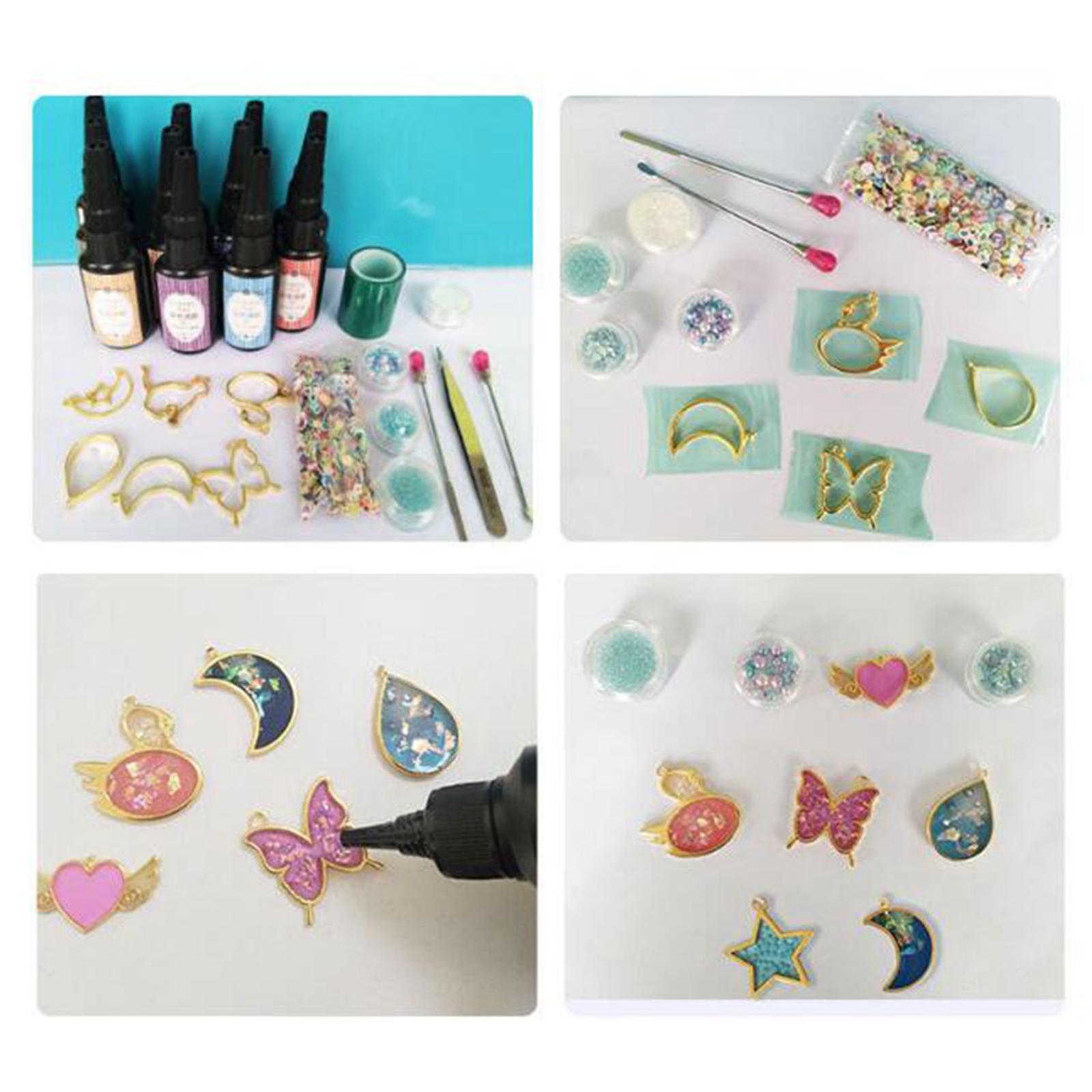 2xResin Tape Seamless Sticky Paper Tape DIY for Making Jewelry Pendant