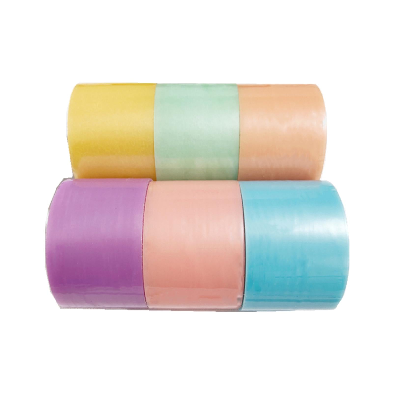 2xSticky Ball Rolling Tapes Handmade Educational Toys for Children Decor Pink