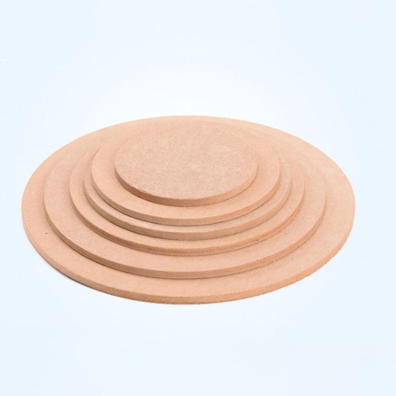 2xPottery Wheel Bats Fiberboard Flat Disc Board for Ceramic Clay Making DIY 12cm