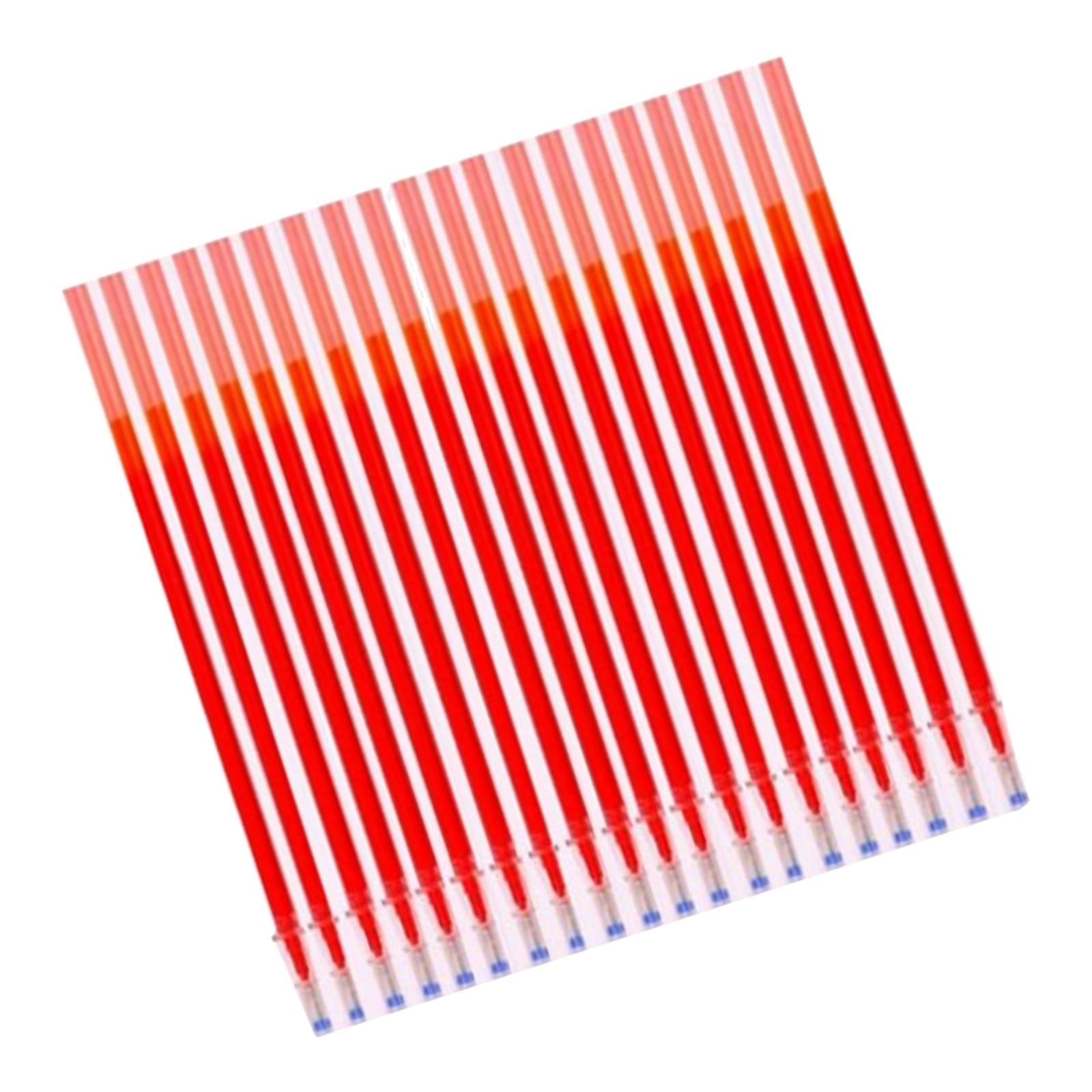 4x20x Erasable Pen Refills Fine Point 0.5mm Portable for Marking Office Home