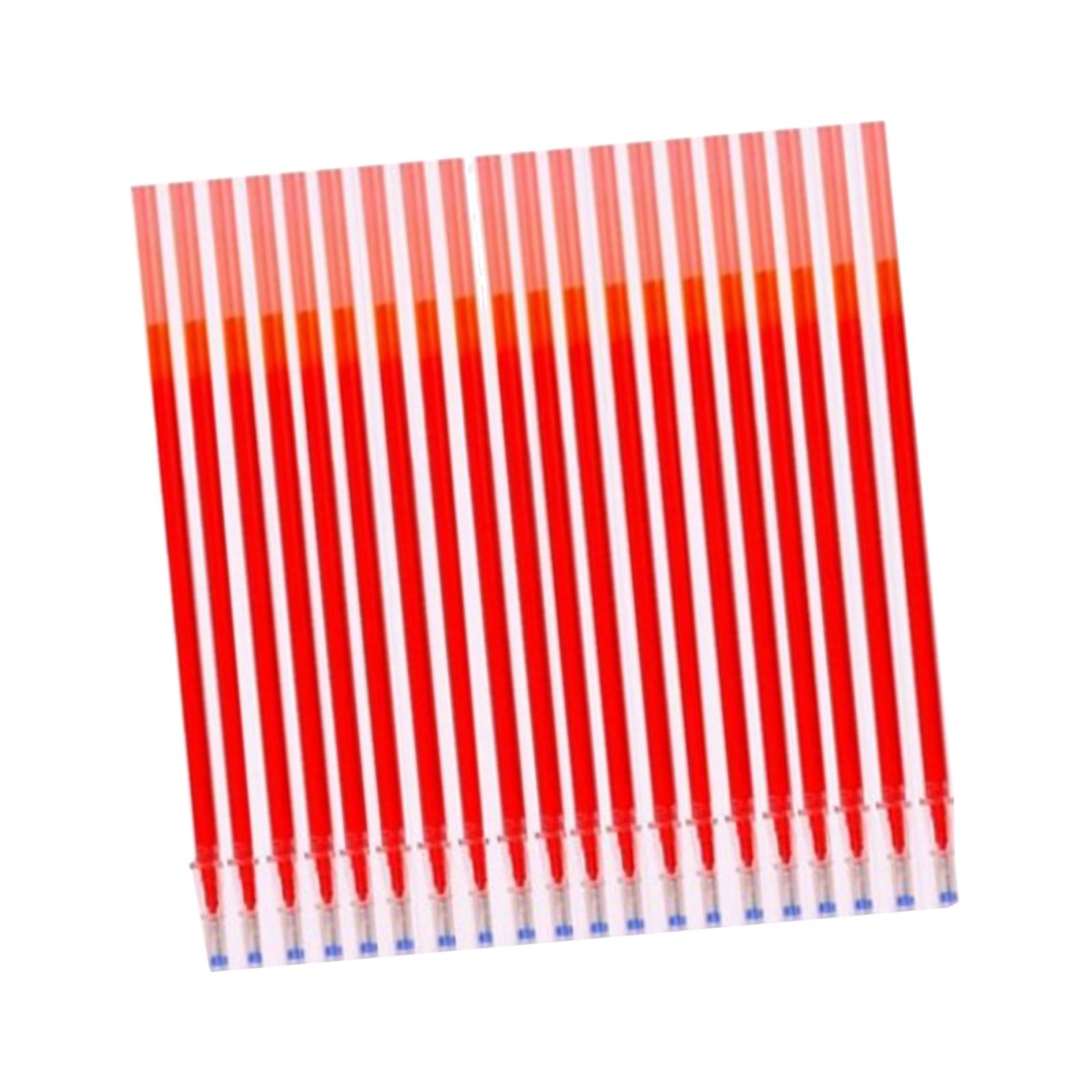4x20x Erasable Pen Refills Fine Point 0.5mm Portable for Marking Office Home