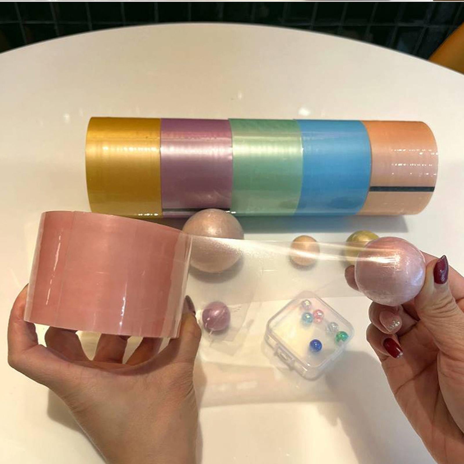 3xSticky Ball Rolling Tape Decorative Creative for Adult Kids Home Party