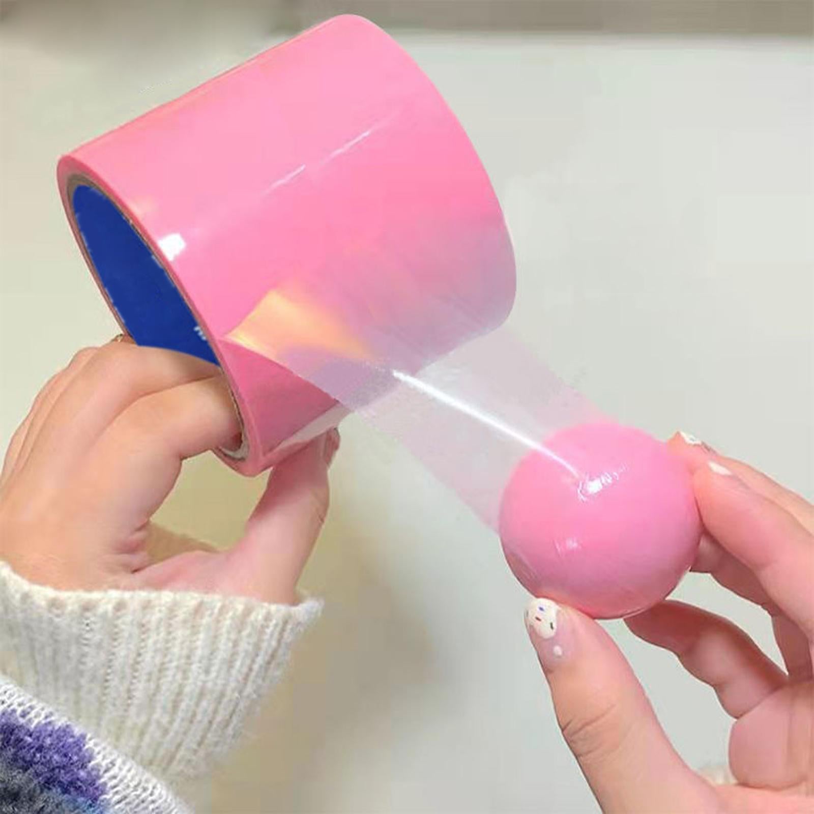 4xSticky Ball Rolling Tape Decorative Creative for Adult Kids Home Party