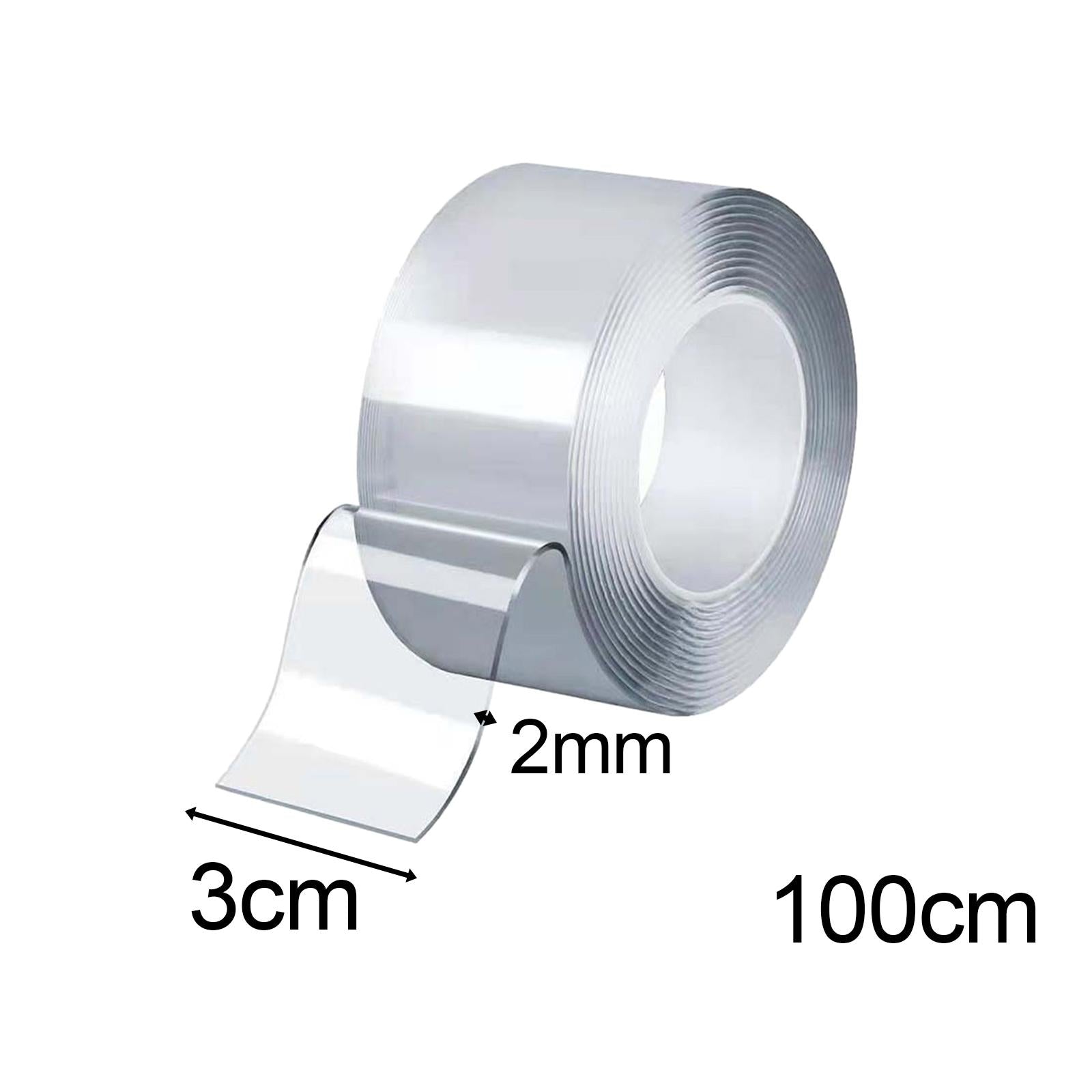 2xBlow Bubbles Double Sided Tape Relaxing Traceless Tapes Strips DIY Crafts 2mmx3cmx1meter
