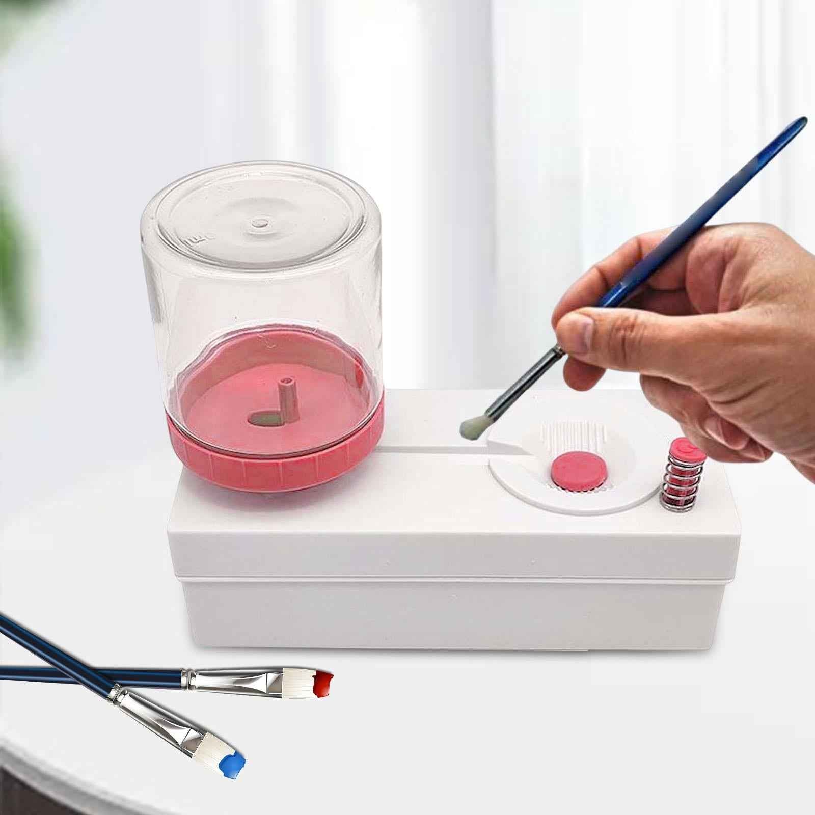Brush Rinser Art Detachable Running Water Cycle Durable for Tempera Artists