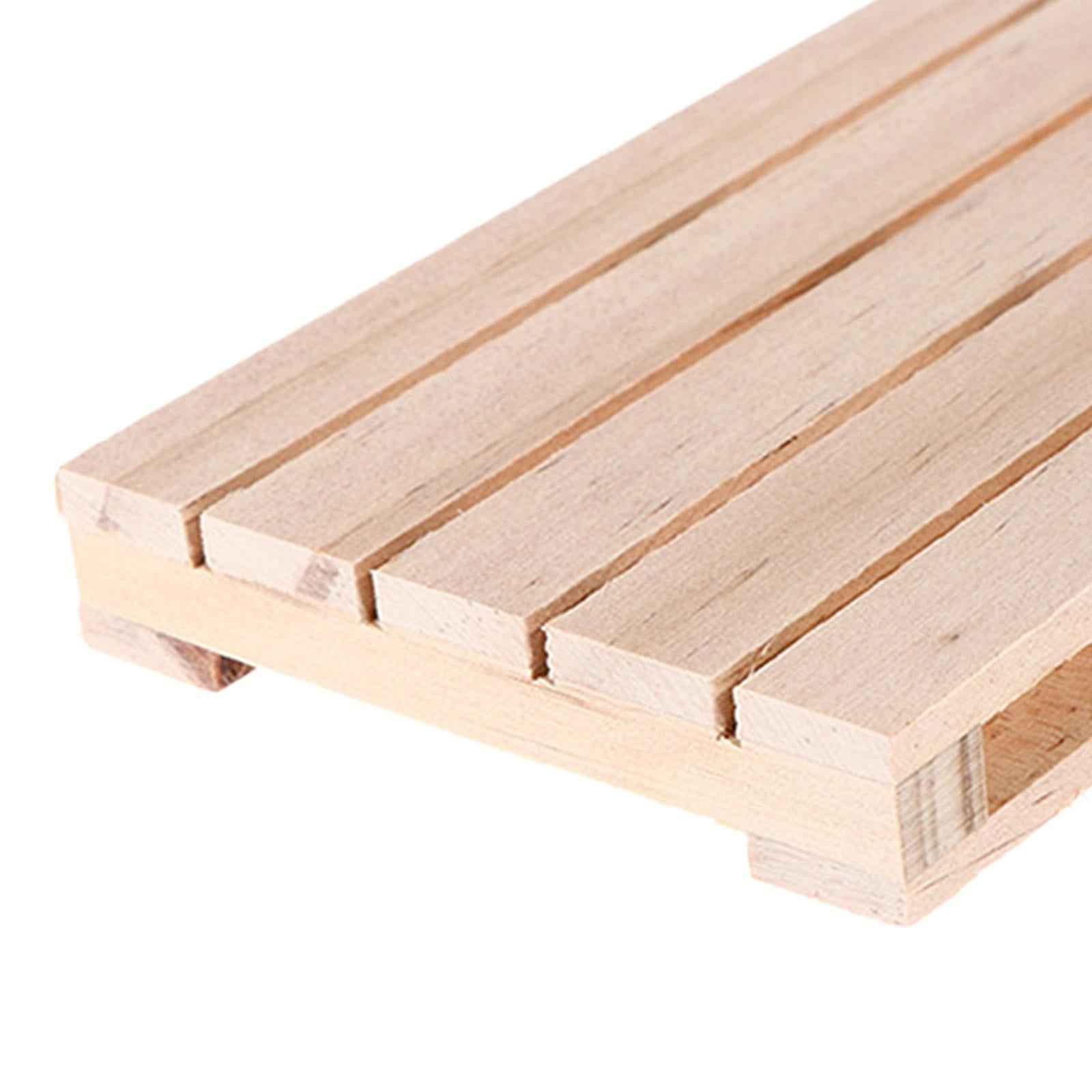 Wood Pallet Beverage Coaster Cup Mat Reusable Wooden Coaster for Countertop