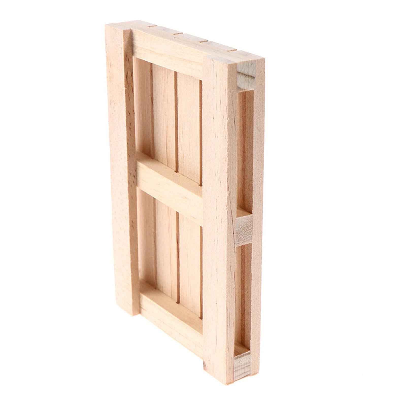Wood Pallet Beverage Coaster Cup Mat Reusable Wooden Coaster for Countertop
