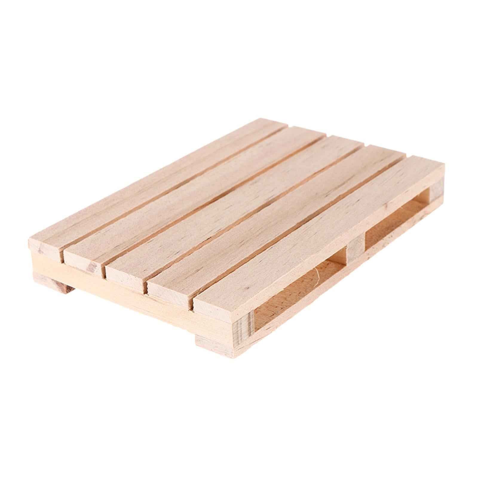 Wood Pallet Beverage Coaster Cup Mat Reusable Wooden Coaster for Countertop