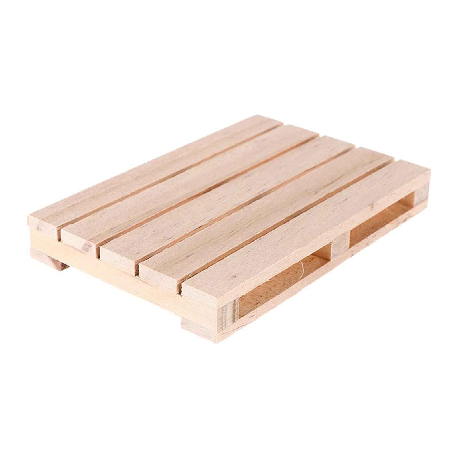 Wood Pallet Beverage Coaster Cup Mat Reusable Wooden Coaster for Countertop