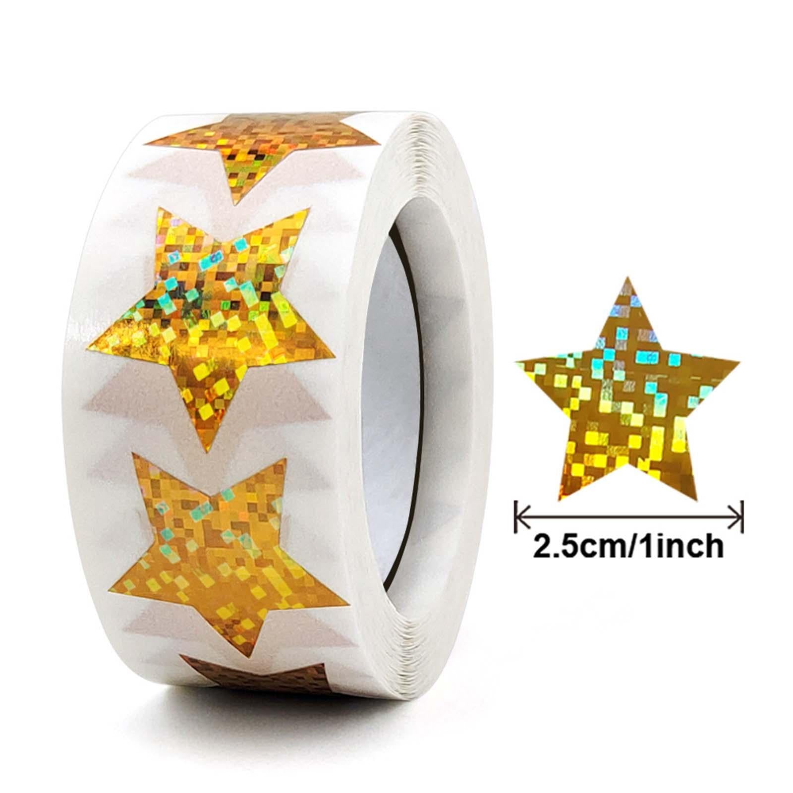 3x500x Star Stickers DIY Stickers Self Adhesive Envelope Stickers for Birthday style D