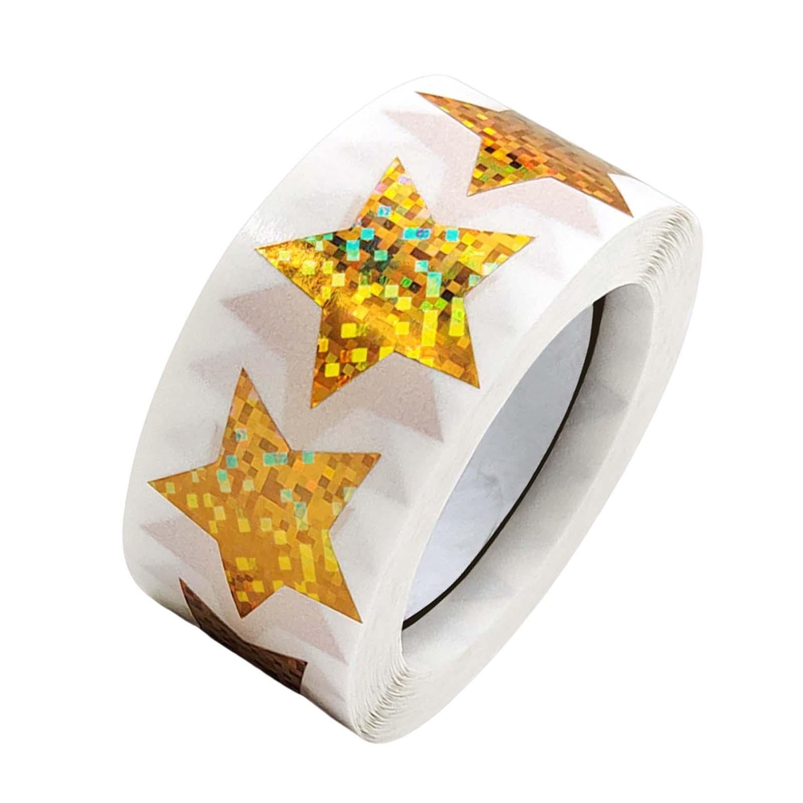 4x500x Star Stickers DIY Stickers Self Adhesive Envelope Stickers for Birthday style D