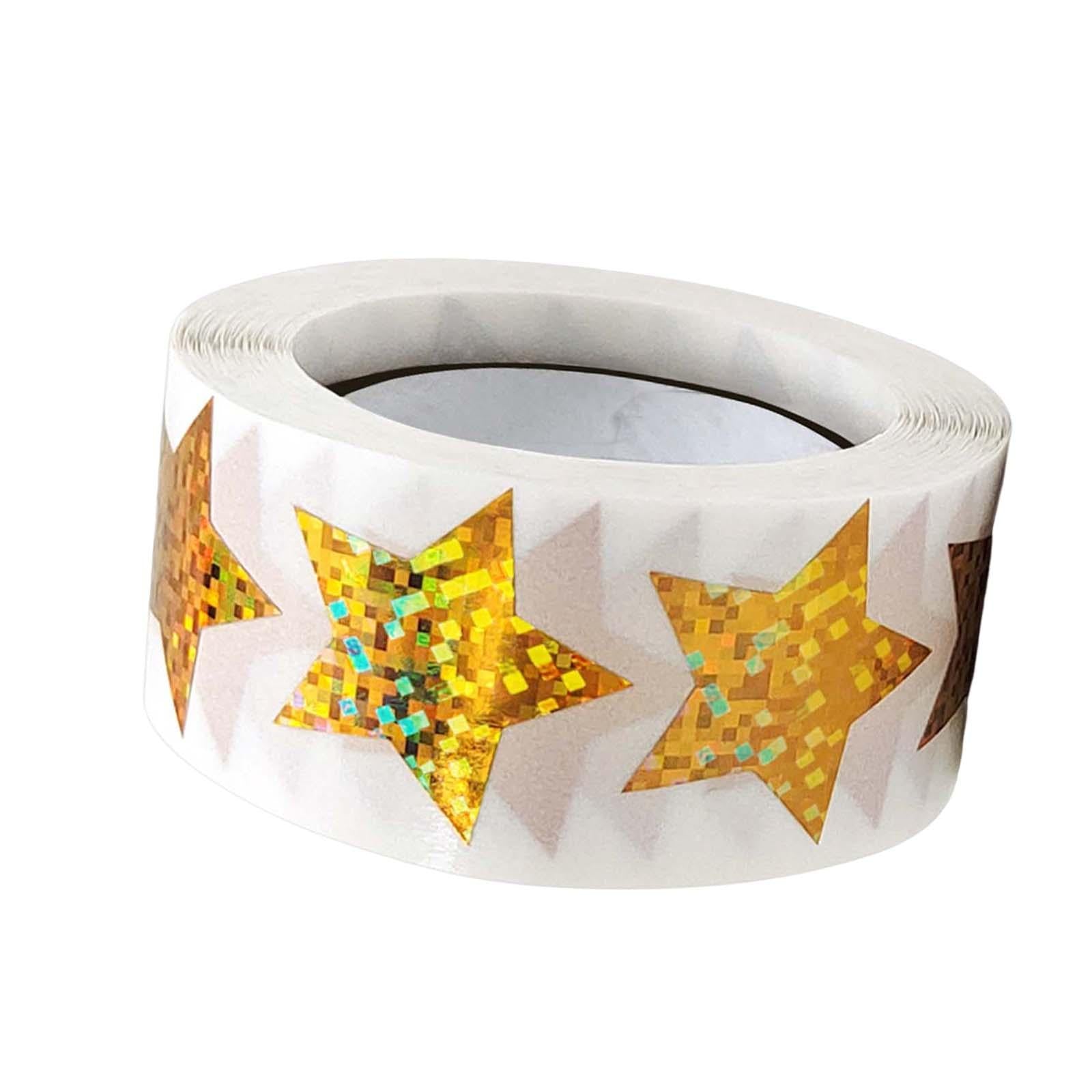 2x500x Star Stickers DIY Stickers Self Adhesive Envelope Stickers for Birthday style D