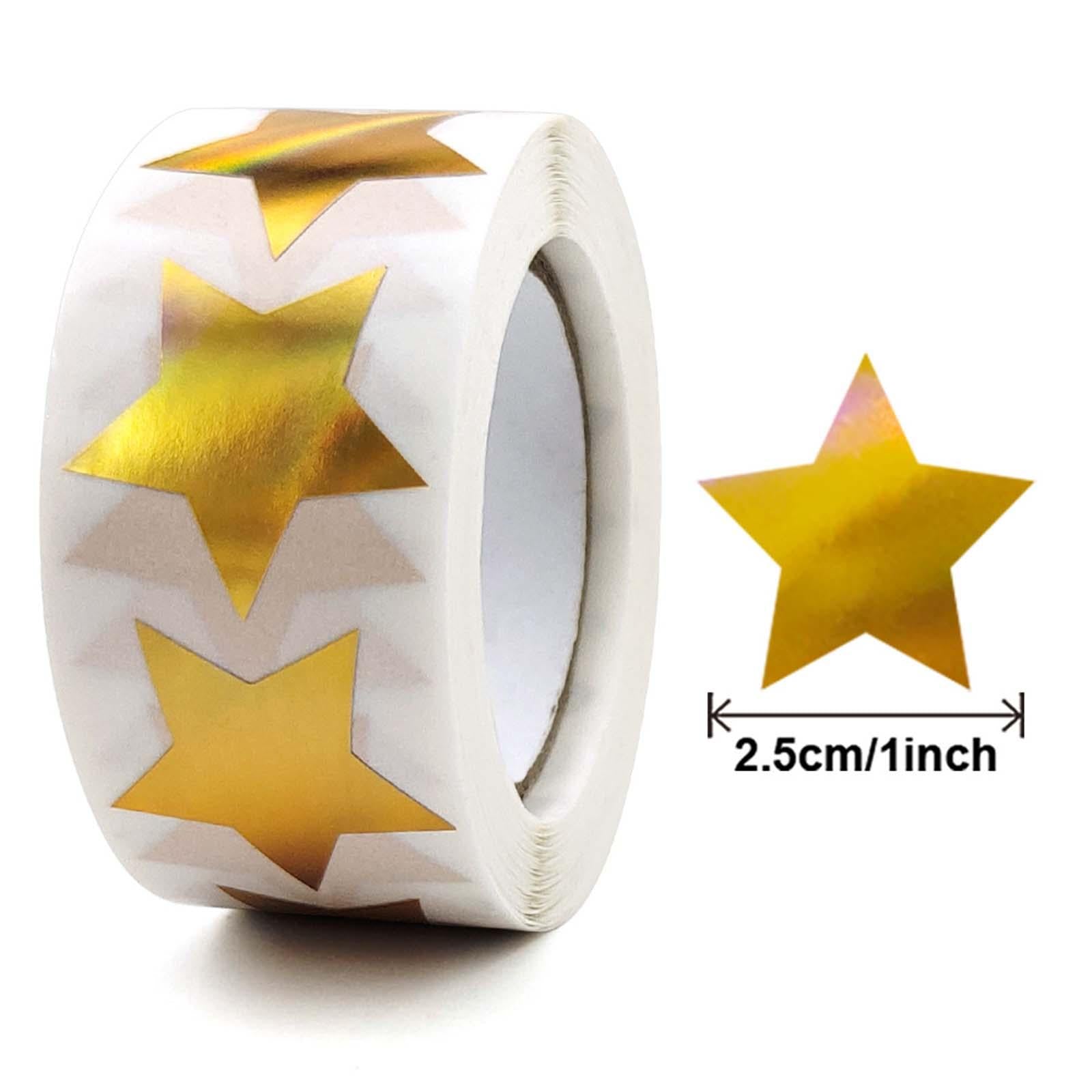 4x500x Star Stickers DIY Stickers Self Adhesive Envelope Stickers for Birthday style F