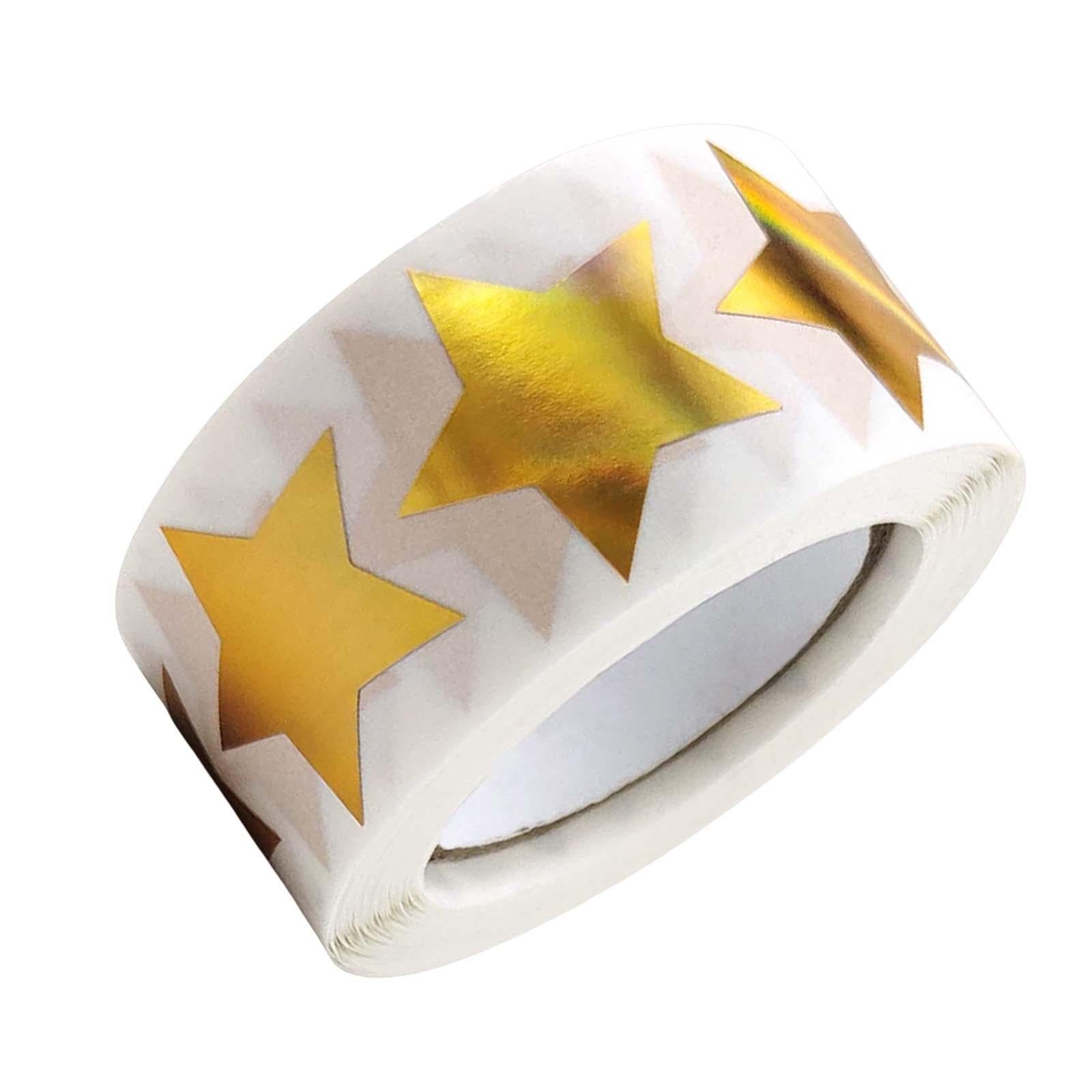 4x500x Star Stickers DIY Stickers Self Adhesive Envelope Stickers for Birthday style F