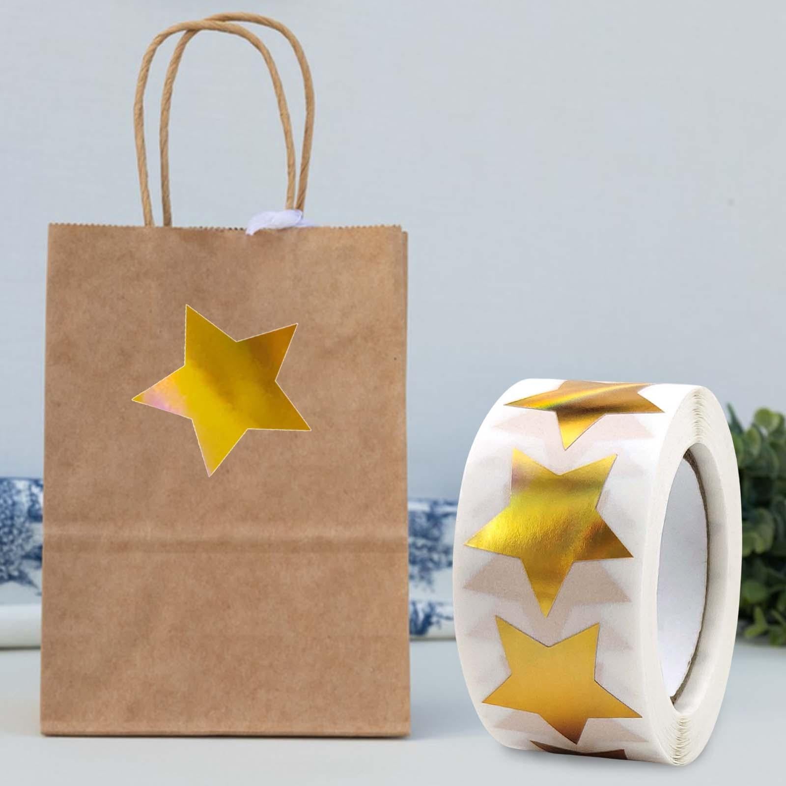4x500x Star Stickers DIY Stickers Self Adhesive Envelope Stickers for Birthday style F