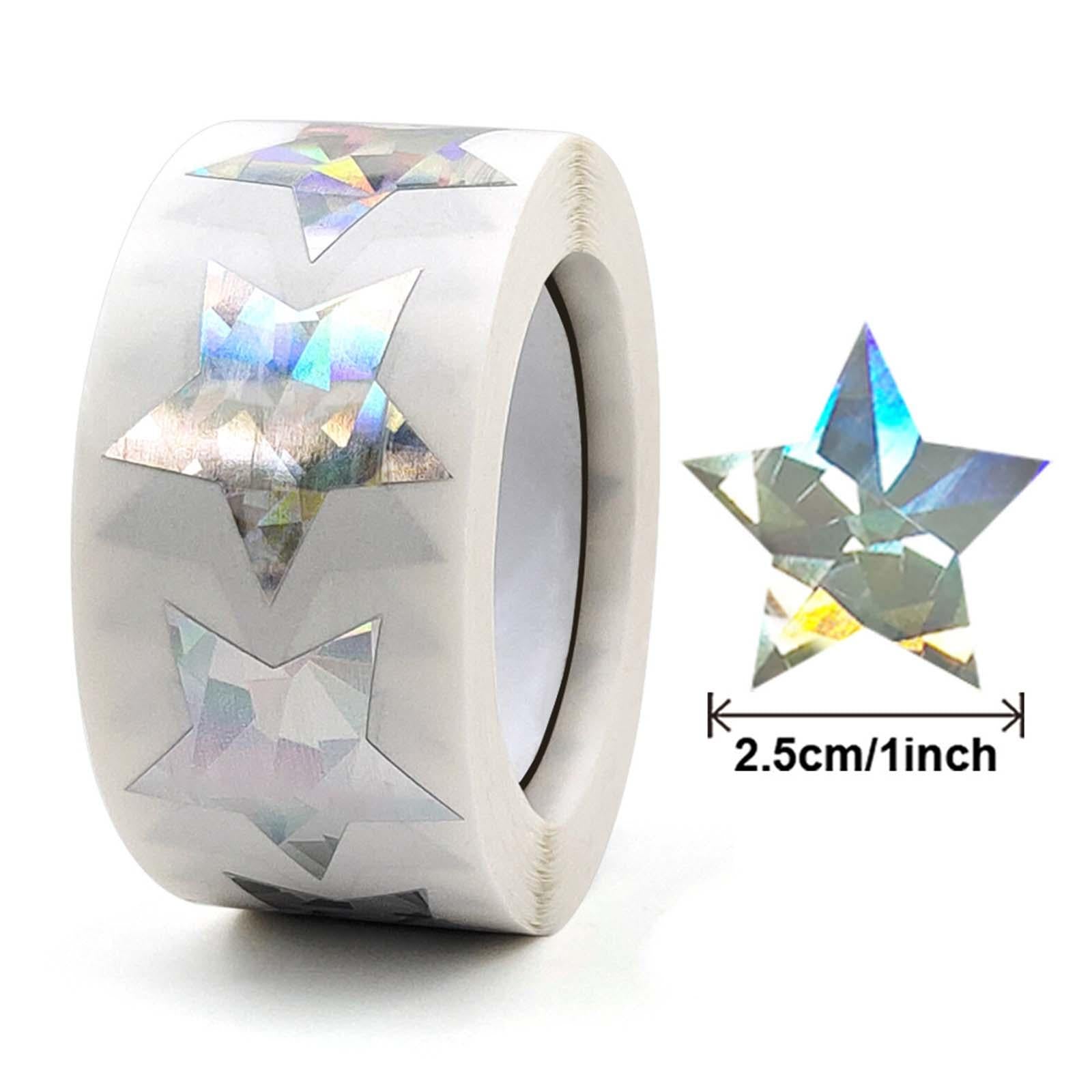 2x500x Star Stickers DIY Stickers Self Adhesive Envelope Stickers for Birthday style M