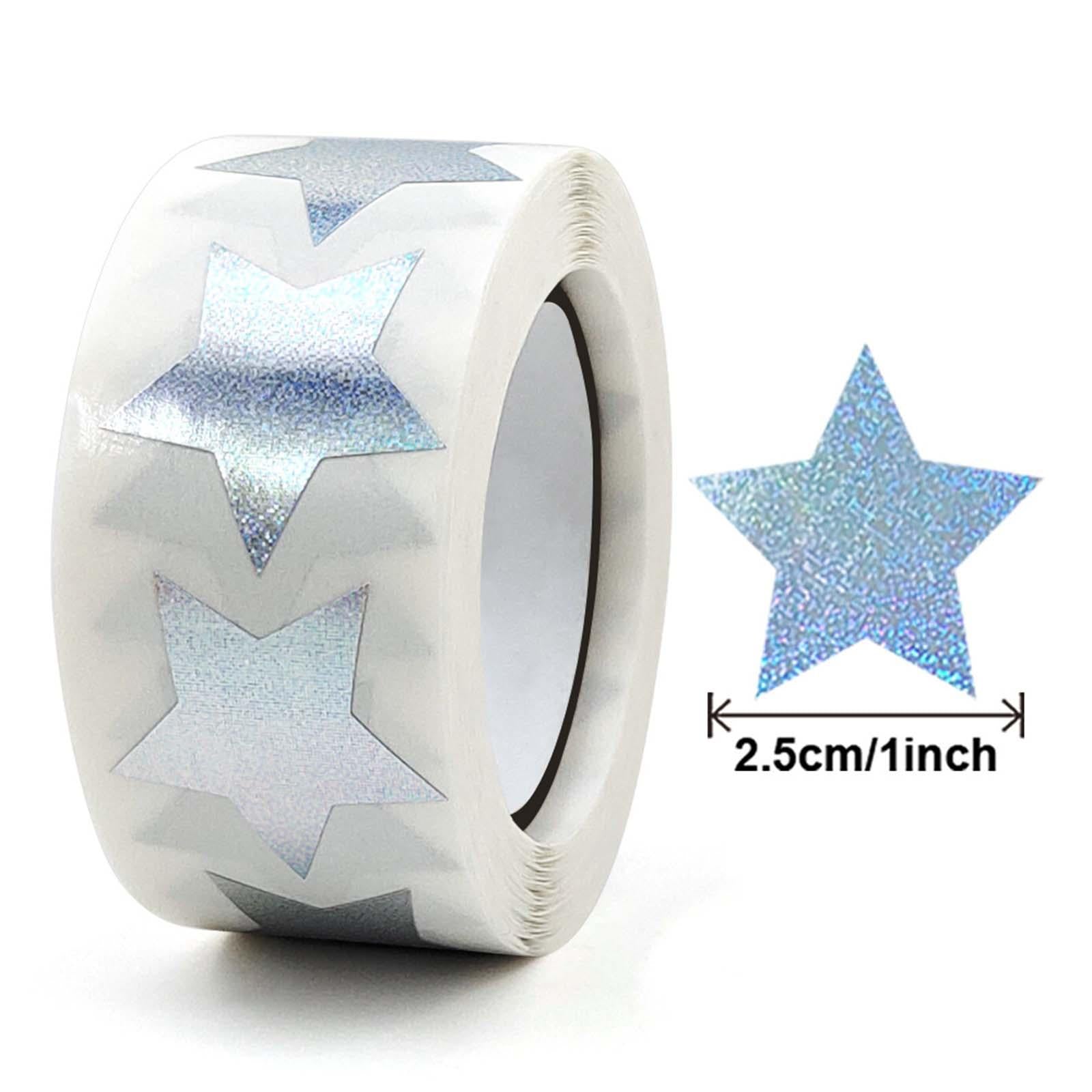 4x500x Star Stickers DIY Stickers Self Adhesive Envelope Stickers for Birthday style N