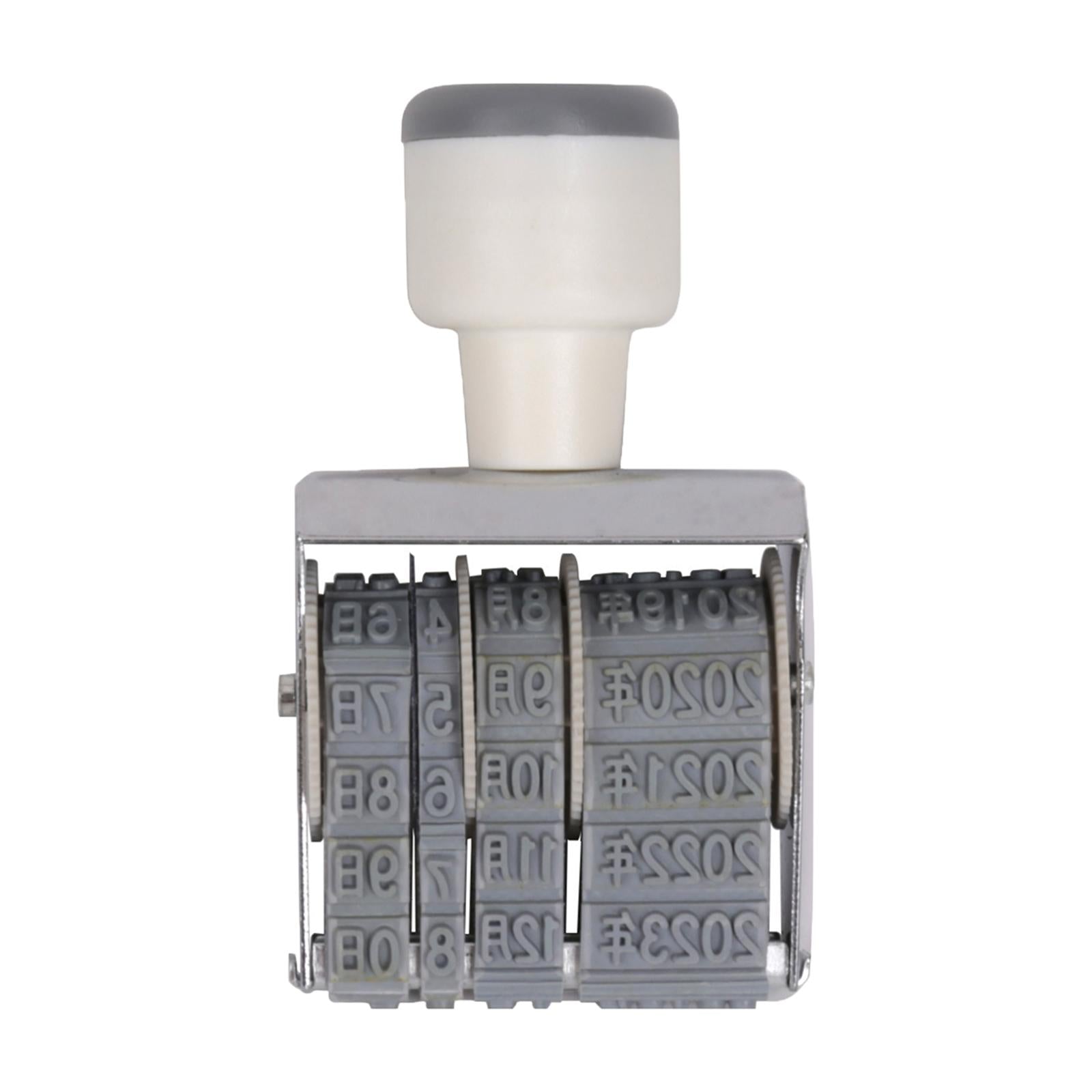 4x8 digits Roller Stamp Fittings Business Stamp for DIY Craft Card Making